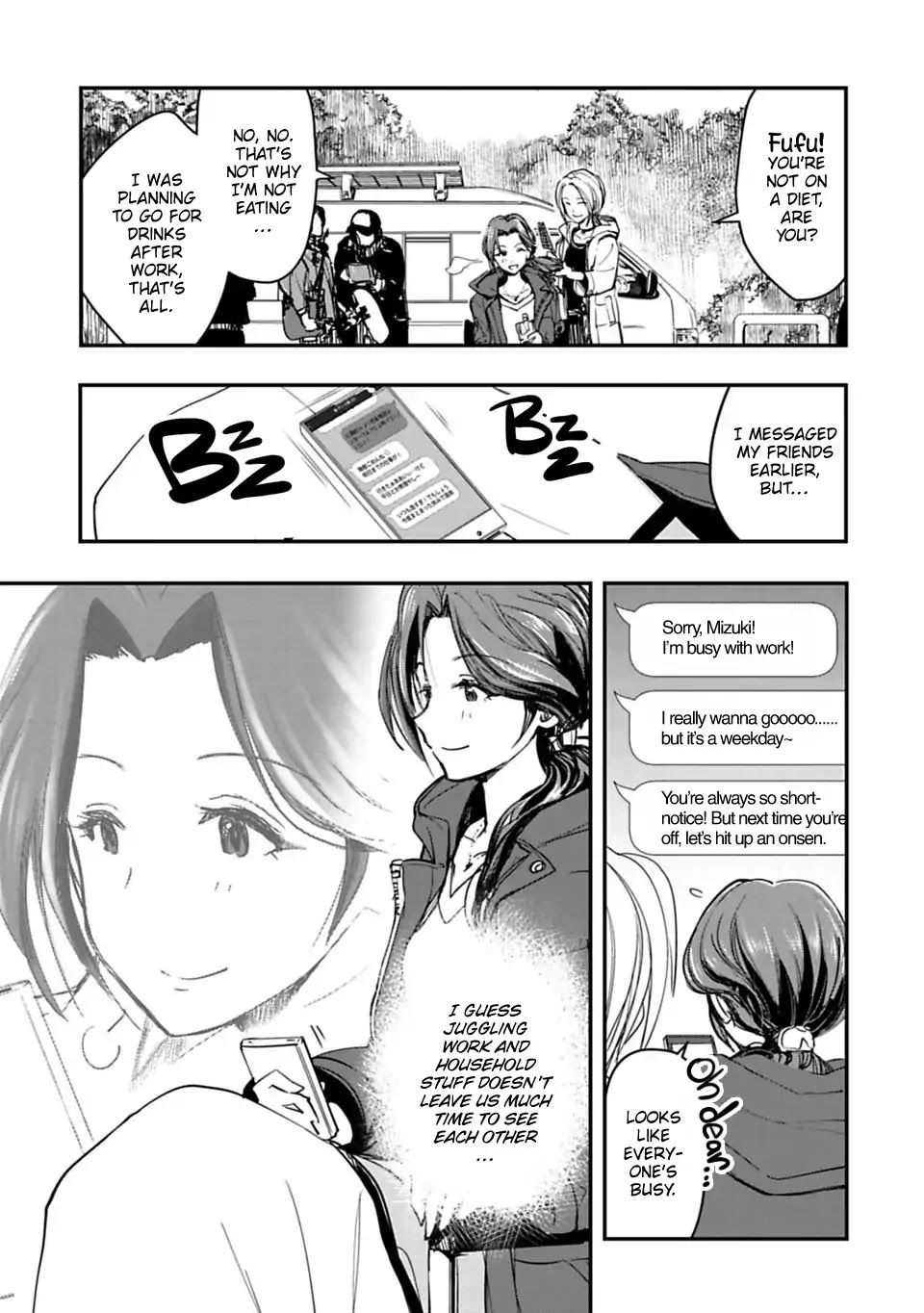 THE iDOLM@STER Cinderella Girls - After20 Chapter 1 page 9 - Chapter 1: Kawashima Mizuki, Tempura, and Sake