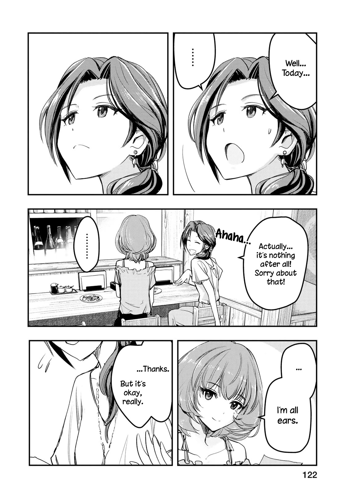 THE iDOLM@STER Cinderella Girls - After20 Chapter 14 page 10 - Chapter 14: Kawashima Mizuki, Special Minced Cutlets and Yamaguchi’s Nihonshu
