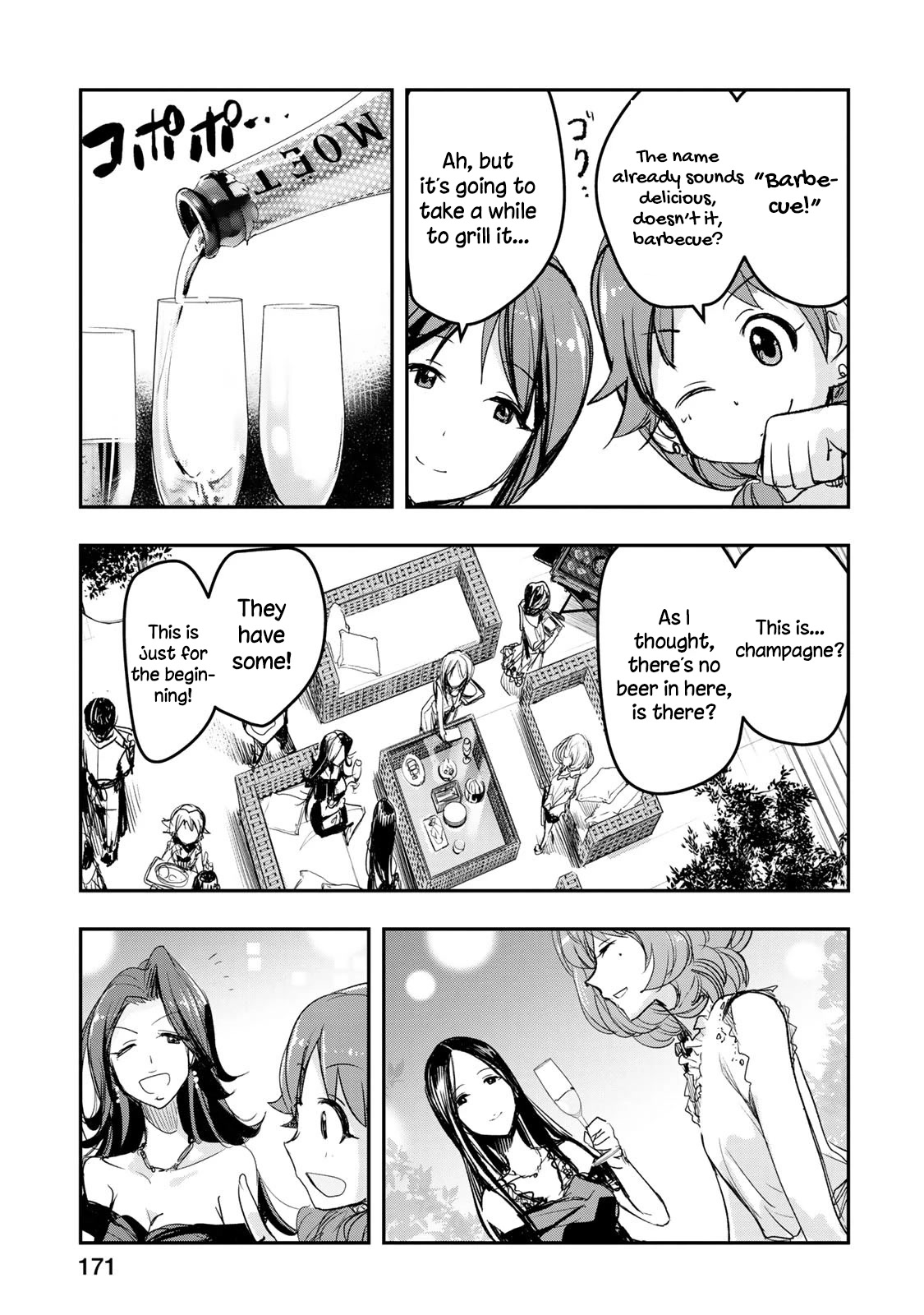THE iDOLM@STER Cinderella Girls - After20 Chapter 16 page 17 - Chapter 16: Takagaki Kaede and Beer Garden in The Summer