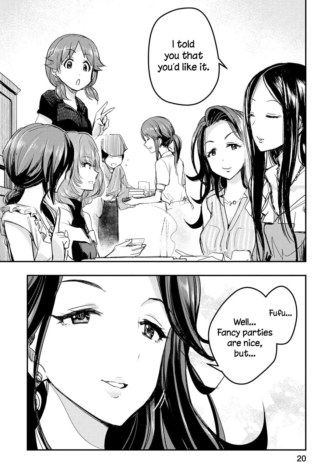 THE iDOLM@STER Cinderella Girls - After20 Chapter 17 page 22 - Chapter 17: Takahashi Reiko and a Swift Dumpling Hot Pot