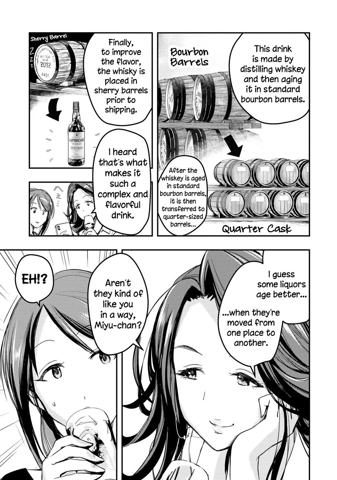THE iDOLM@STER Cinderella Girls - After20 Chapter 18 page 13 - Chapter 18: Mifune Miyu, Potato Salad Wrapped with Smoked Salmon and Scottish Whiskey