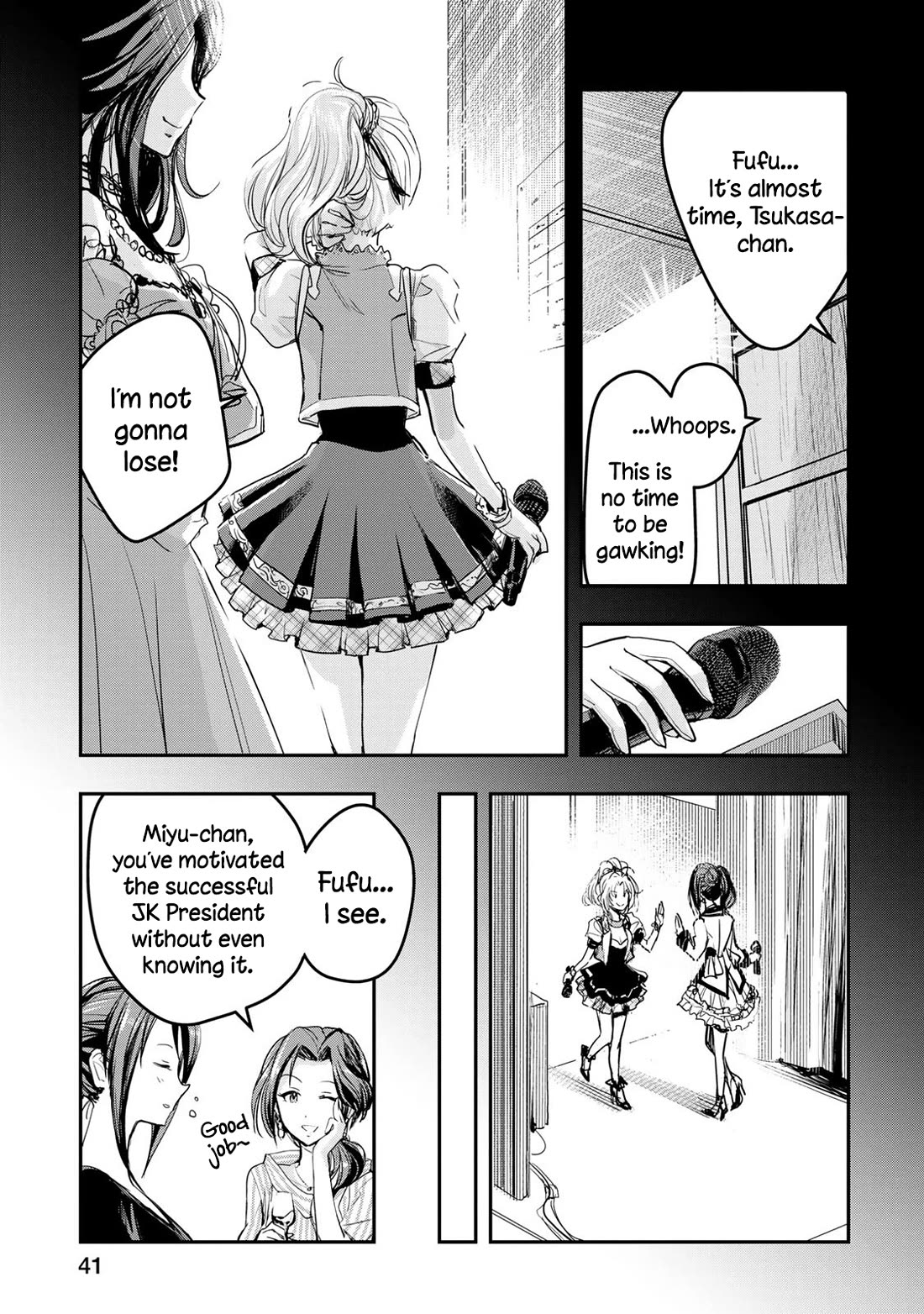 THE iDOLM@STER Cinderella Girls - After20 Chapter 18 page 19 - Chapter 18: Mifune Miyu, Potato Salad Wrapped with Smoked Salmon and Scottish Whiskey