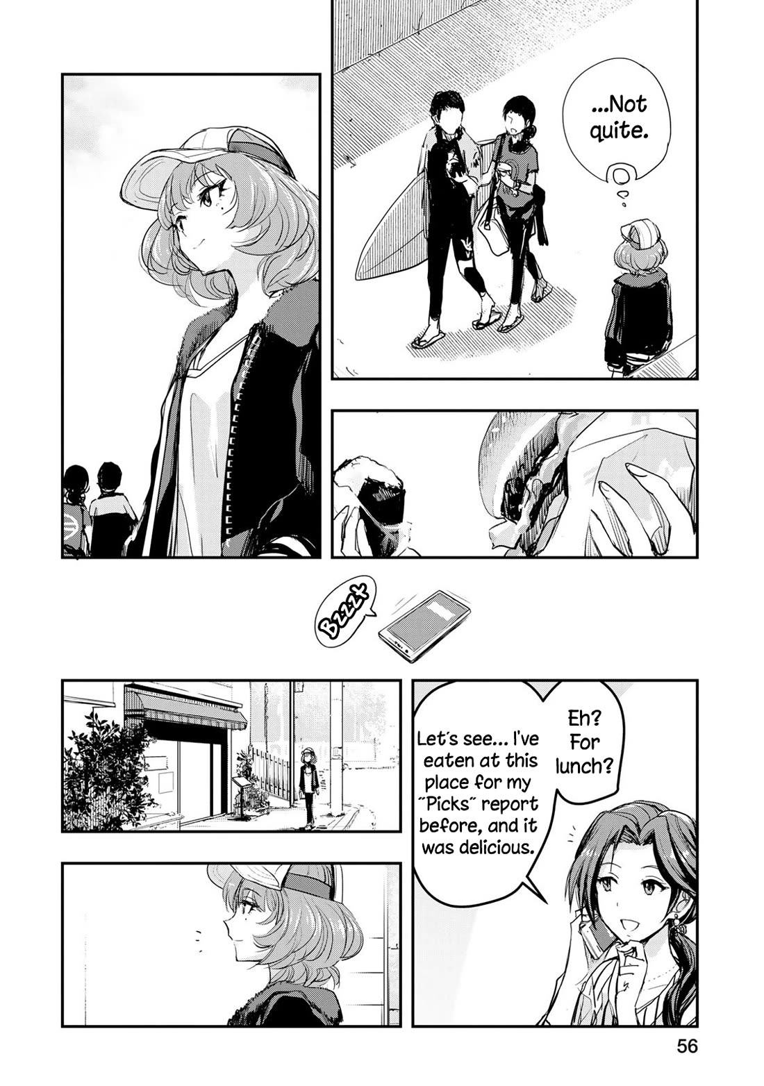 THE iDOLM@STER Cinderella Girls - After20 Chapter 19 page 12 - Chapter 19: Takagaki Kaede, Sushi and Local Sake of Kanagawa