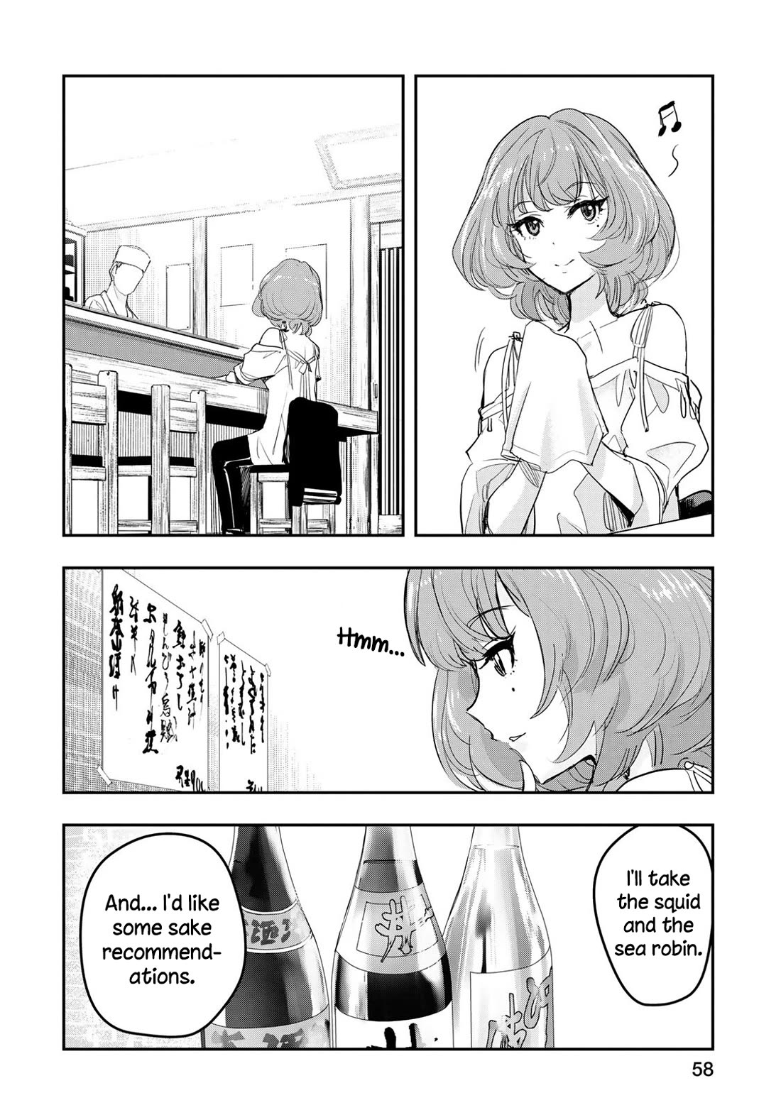 THE iDOLM@STER Cinderella Girls - After20 Chapter 19 page 14 - Chapter 19: Takagaki Kaede, Sushi and Local Sake of Kanagawa