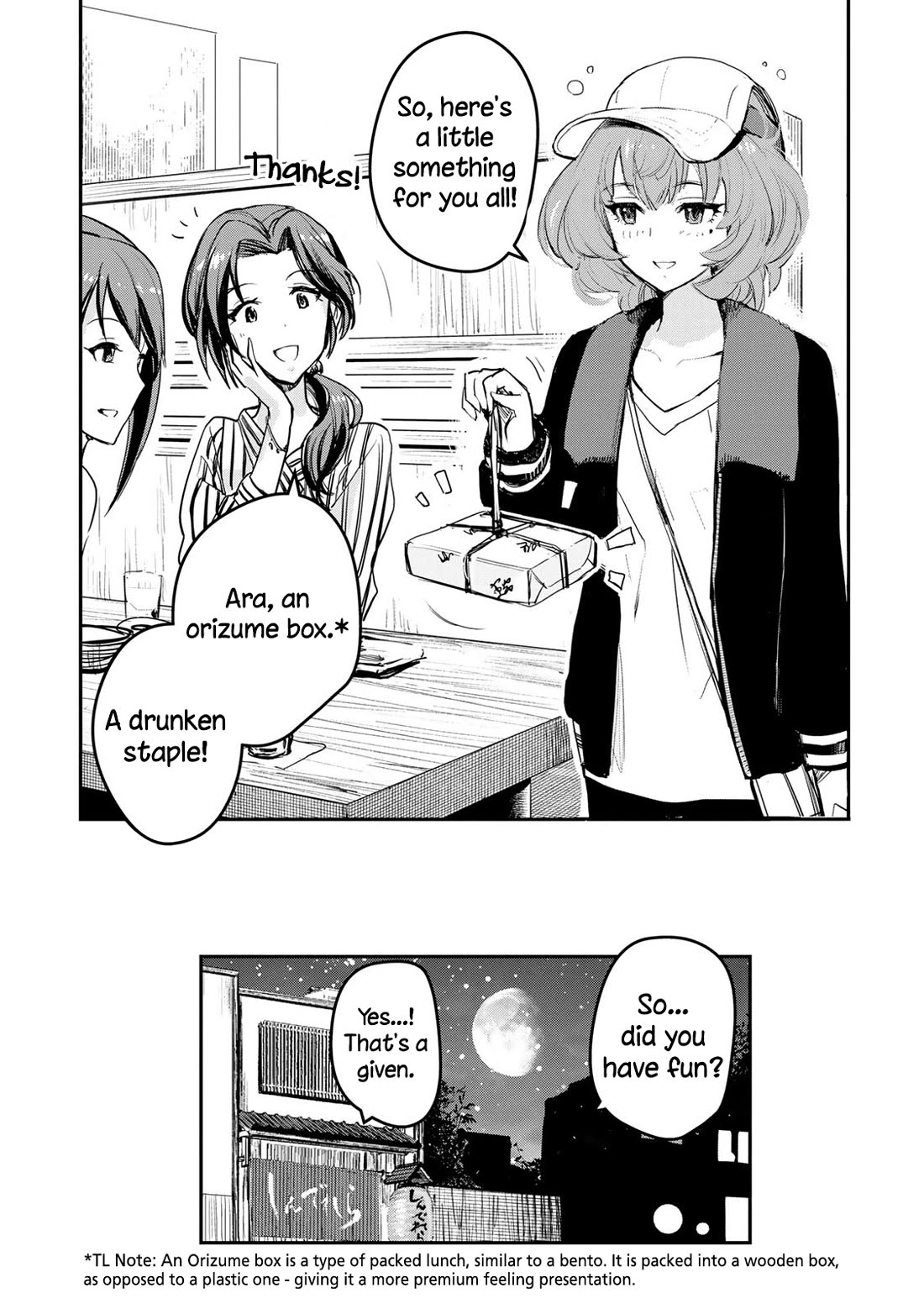 THE iDOLM@STER Cinderella Girls - After20 Chapter 19 page 21 - Chapter 19: Takagaki Kaede, Sushi and Local Sake of Kanagawa