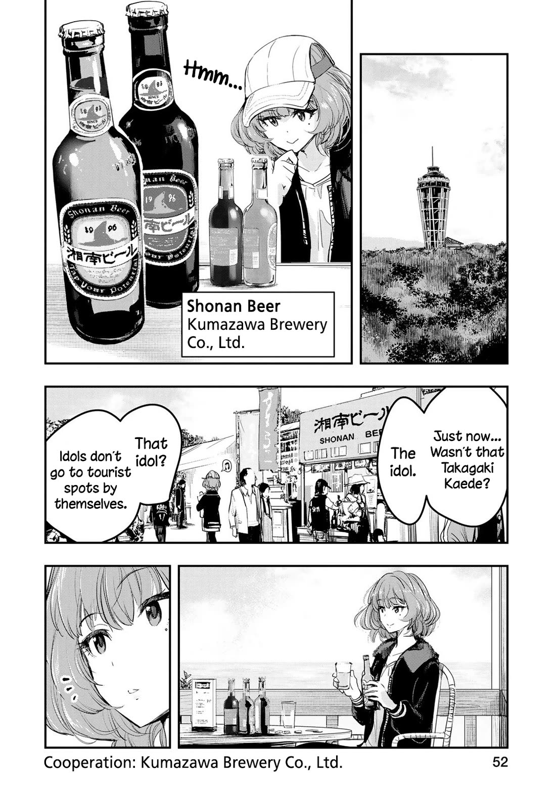 THE iDOLM@STER Cinderella Girls - After20 Chapter 19 page 8 - Chapter 19: Takagaki Kaede, Sushi and Local Sake of Kanagawa