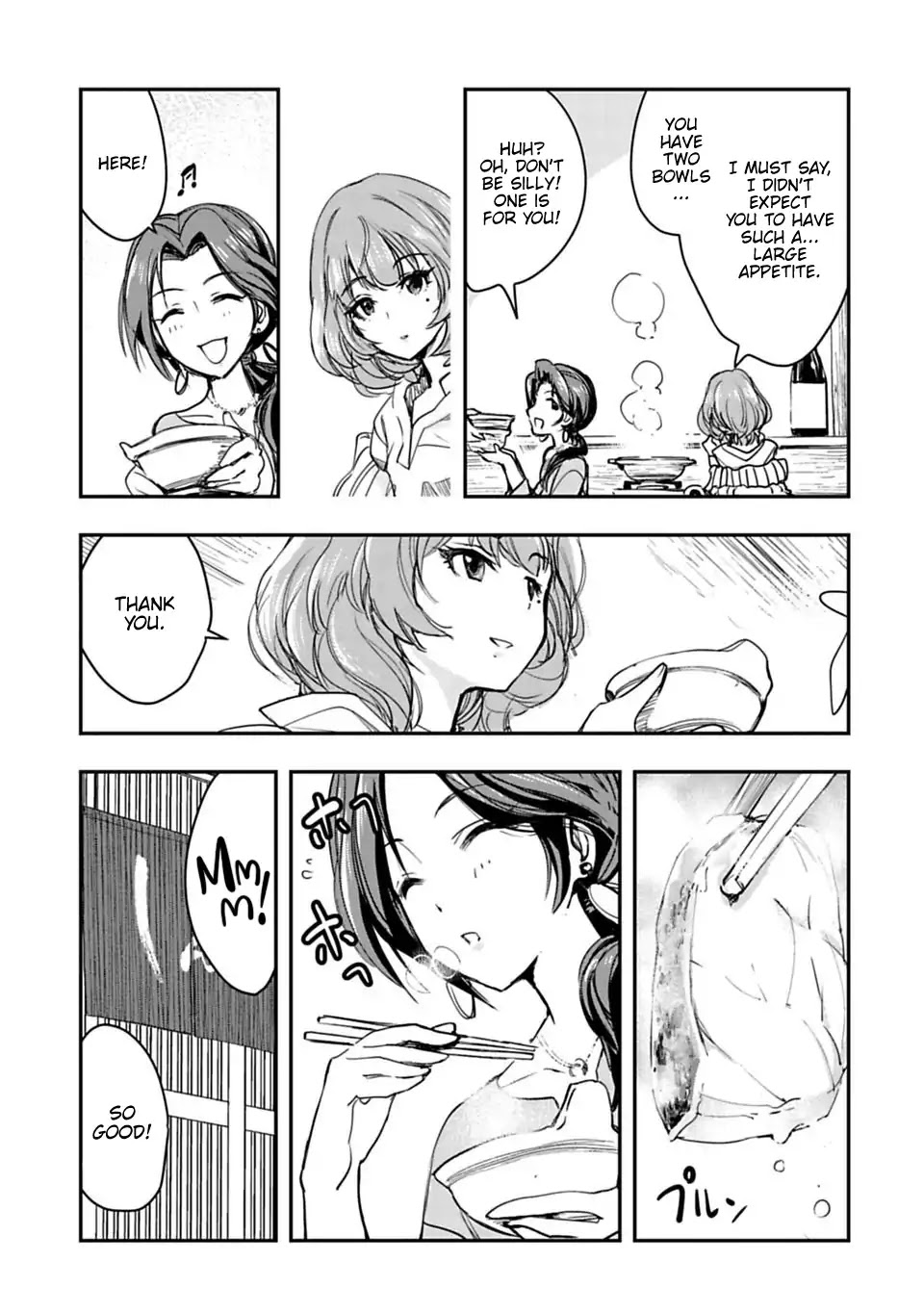 THE iDOLM@STER Cinderella Girls - After20 Chapter 2 page 17 - Chapter 2: Kawashima Mizuki, Nabe, and Sake.