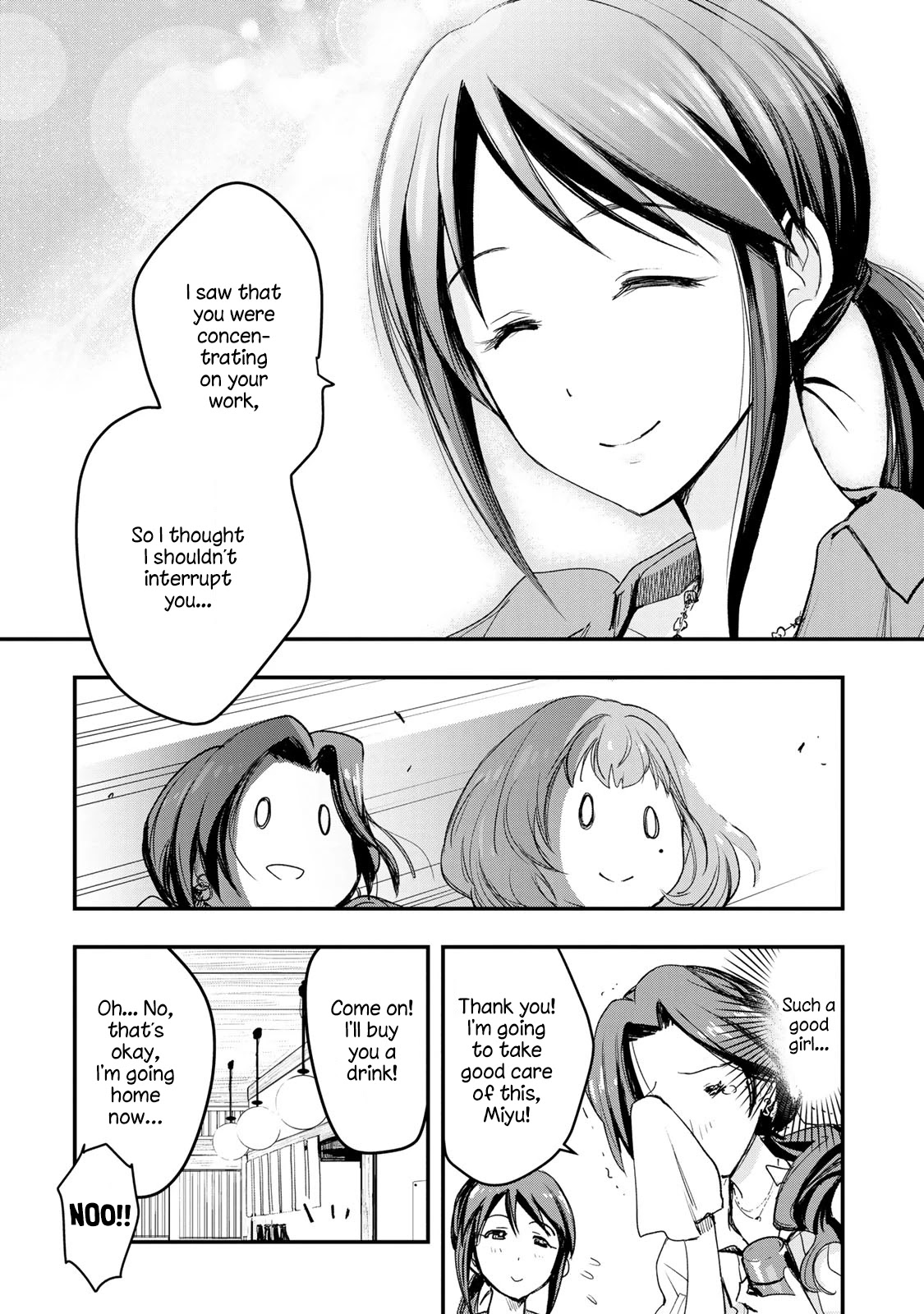 THE iDOLM@STER Cinderella Girls - After20 Chapter 4 page 13 - Chapter 4: Mifune Miyu, Macaroni Gratin and Hiroshima’s Nihonshu
