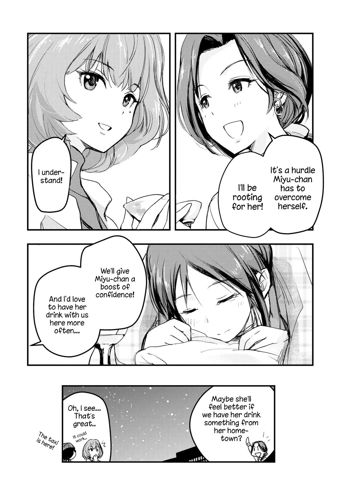 THE iDOLM@STER Cinderella Girls - After20 Chapter 4 page 19 - Chapter 4: Mifune Miyu, Macaroni Gratin and Hiroshima’s Nihonshu