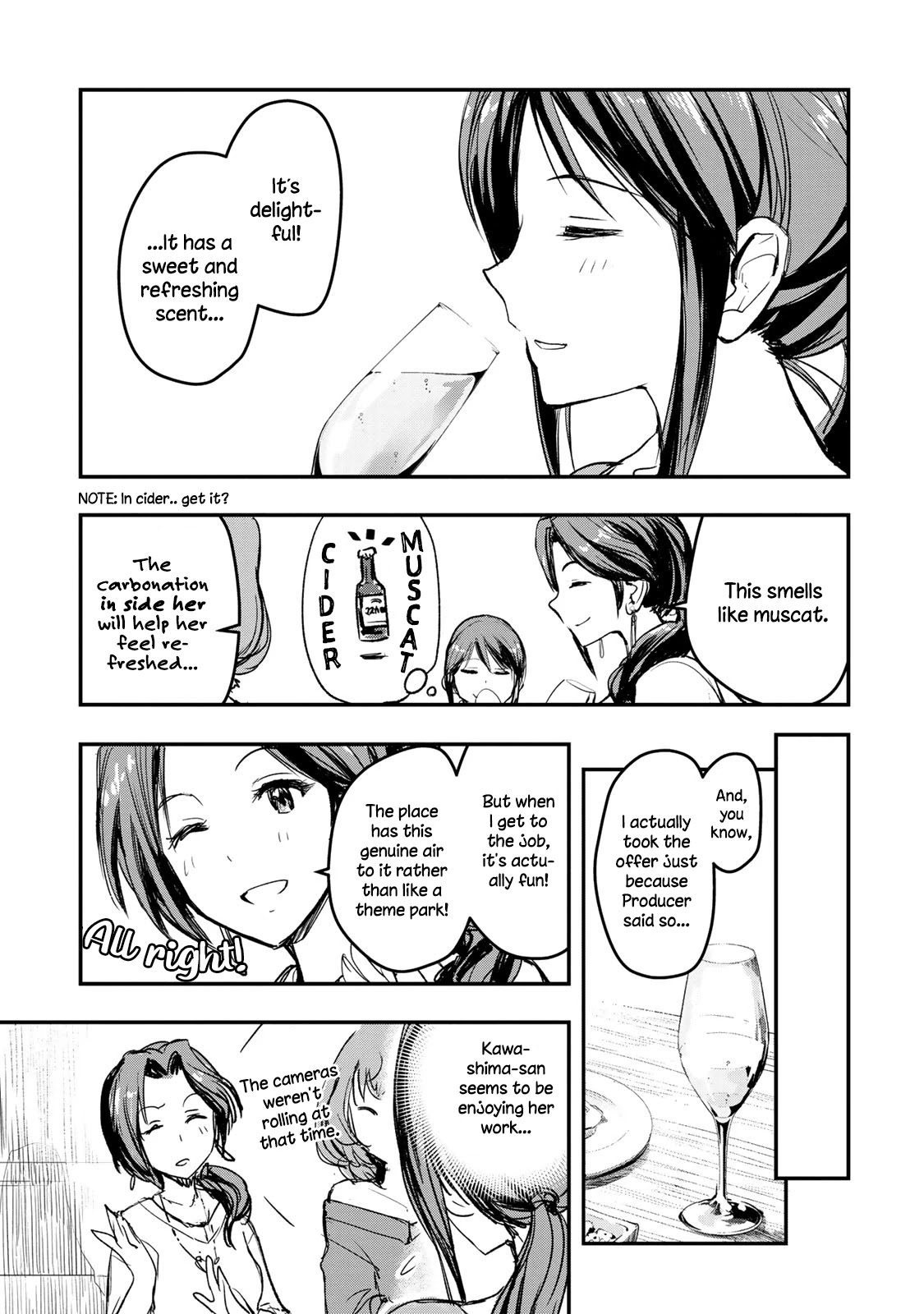 THE iDOLM@STER Cinderella Girls - After20 Chapter 5 page 11 - Chapter 5: Mifune Miyu, German Potato and Sparkling wine