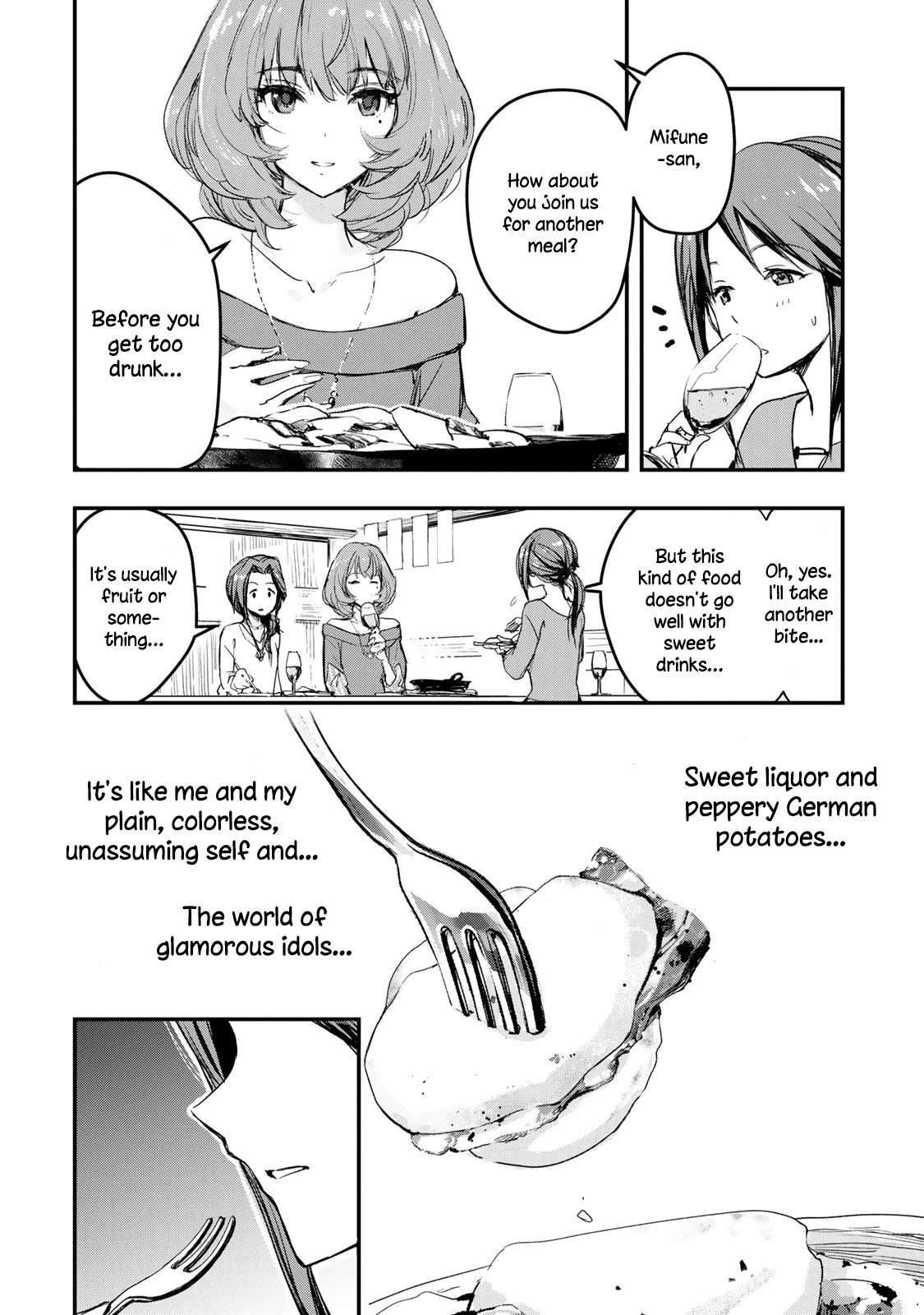 THE iDOLM@STER Cinderella Girls - After20 Chapter 5 page 12 - Chapter 5: Mifune Miyu, German Potato and Sparkling wine