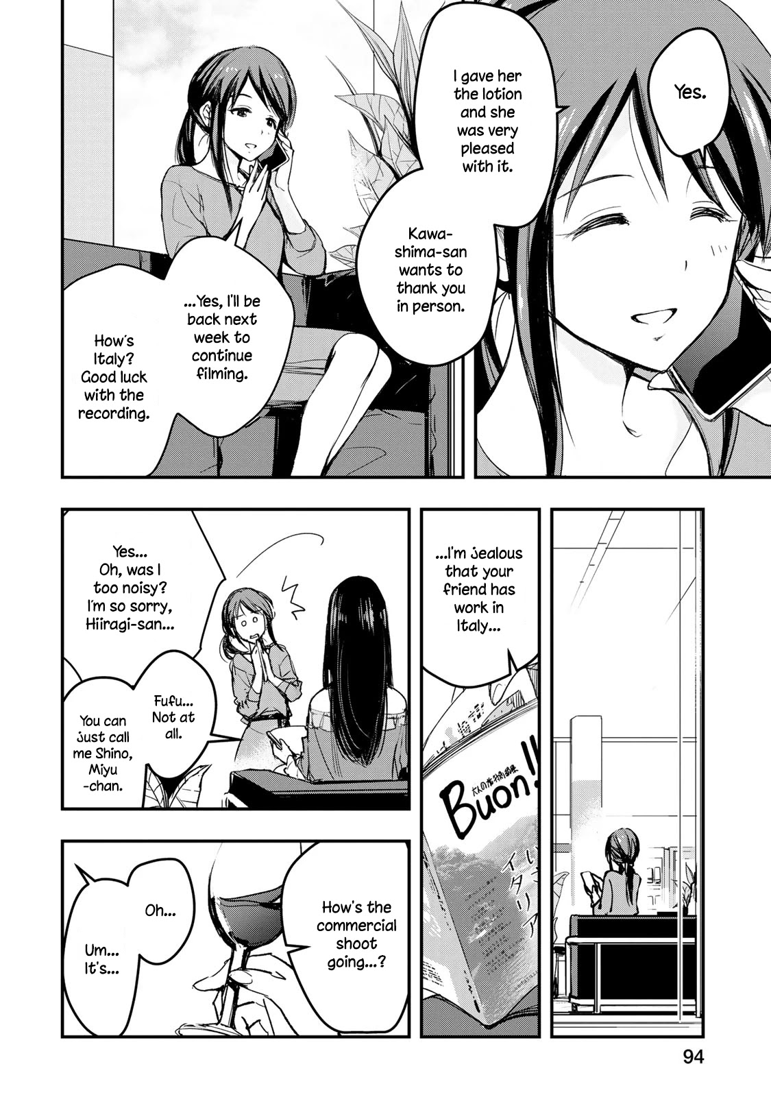 THE iDOLM@STER Cinderella Girls - After20 Chapter 5 page 4 - Chapter 5: Mifune Miyu, German Potato and Sparkling wine
