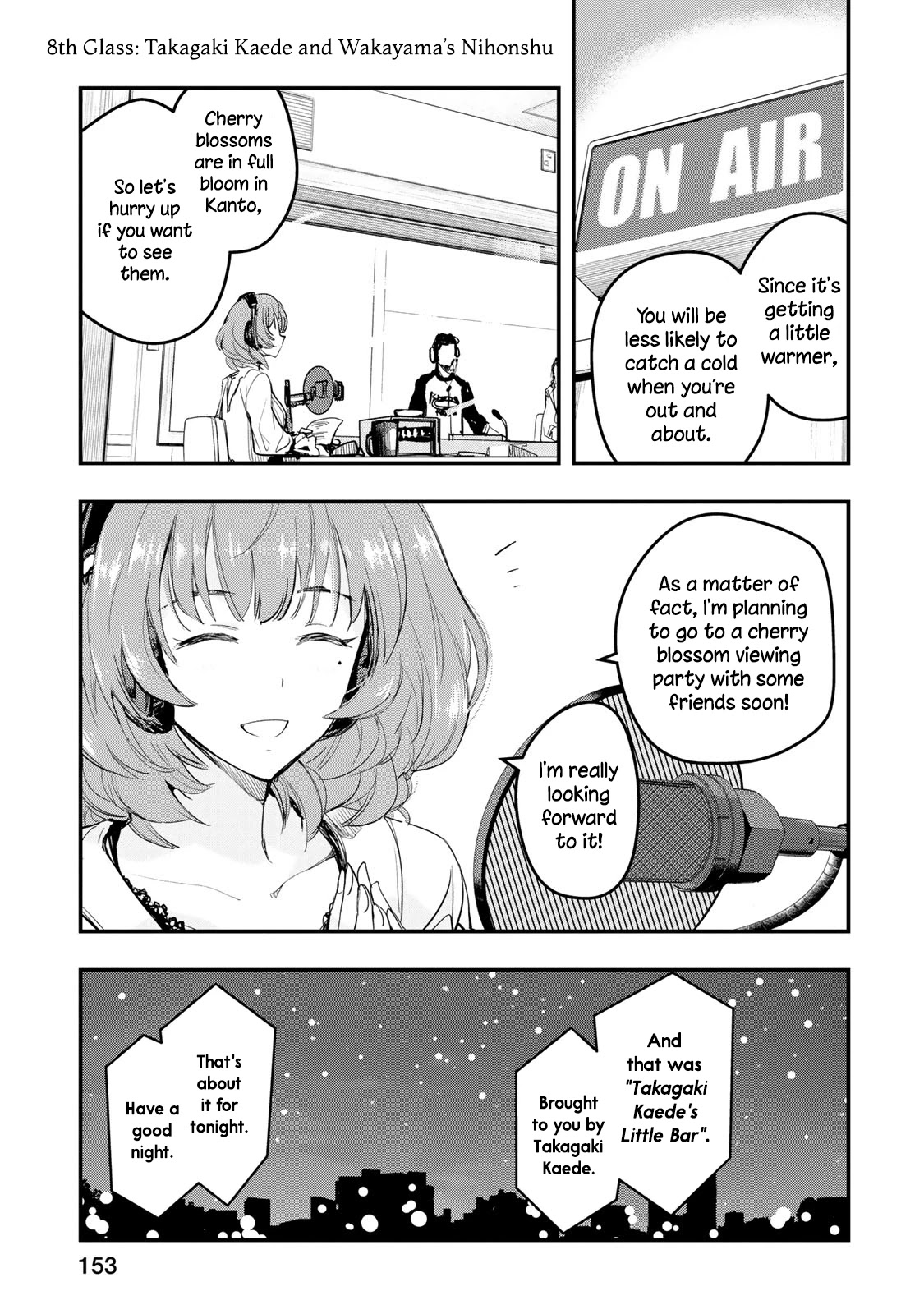 THE iDOLM@STER Cinderella Girls - After20 Chapter 8 page 1 - Chapter 8: Takagaki Kaede and Wakayama's Nihonshu