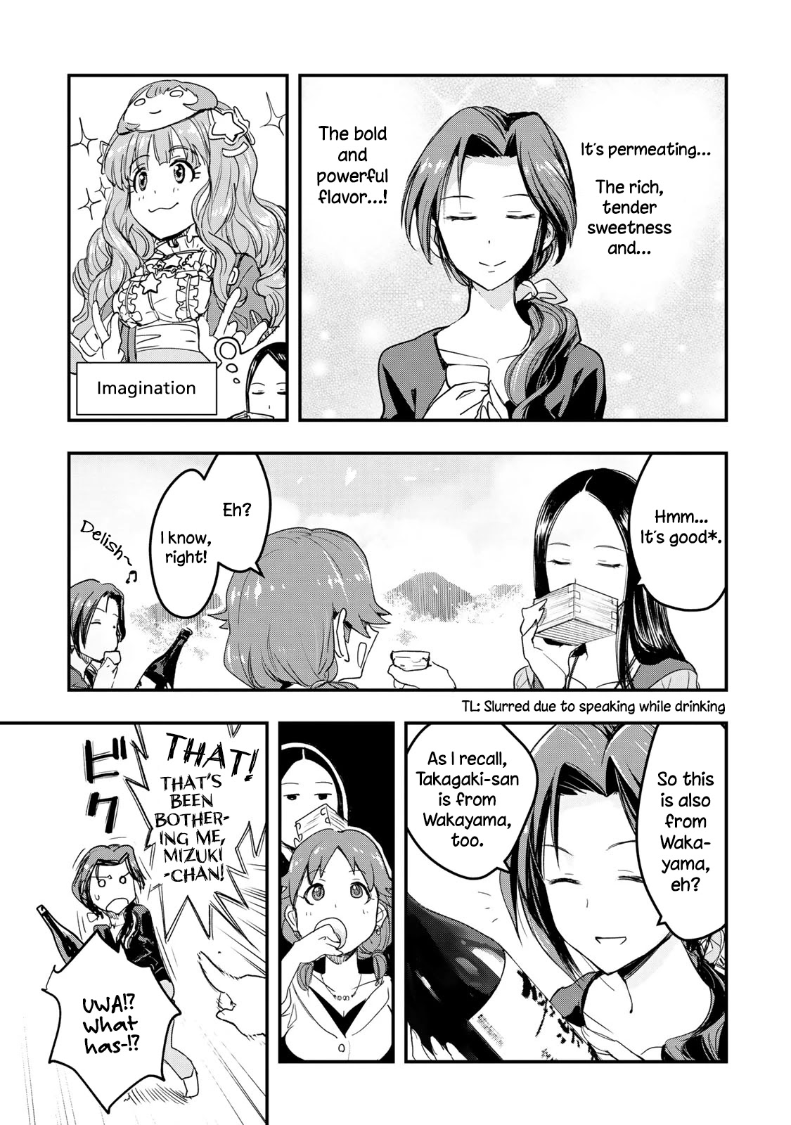 THE iDOLM@STER Cinderella Girls - After20 Chapter 8 page 15 - Chapter 8: Takagaki Kaede and Wakayama's Nihonshu