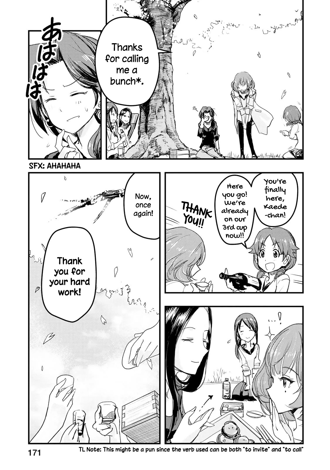 THE iDOLM@STER Cinderella Girls - After20 Chapter 8 page 19 - Chapter 8: Takagaki Kaede and Wakayama's Nihonshu