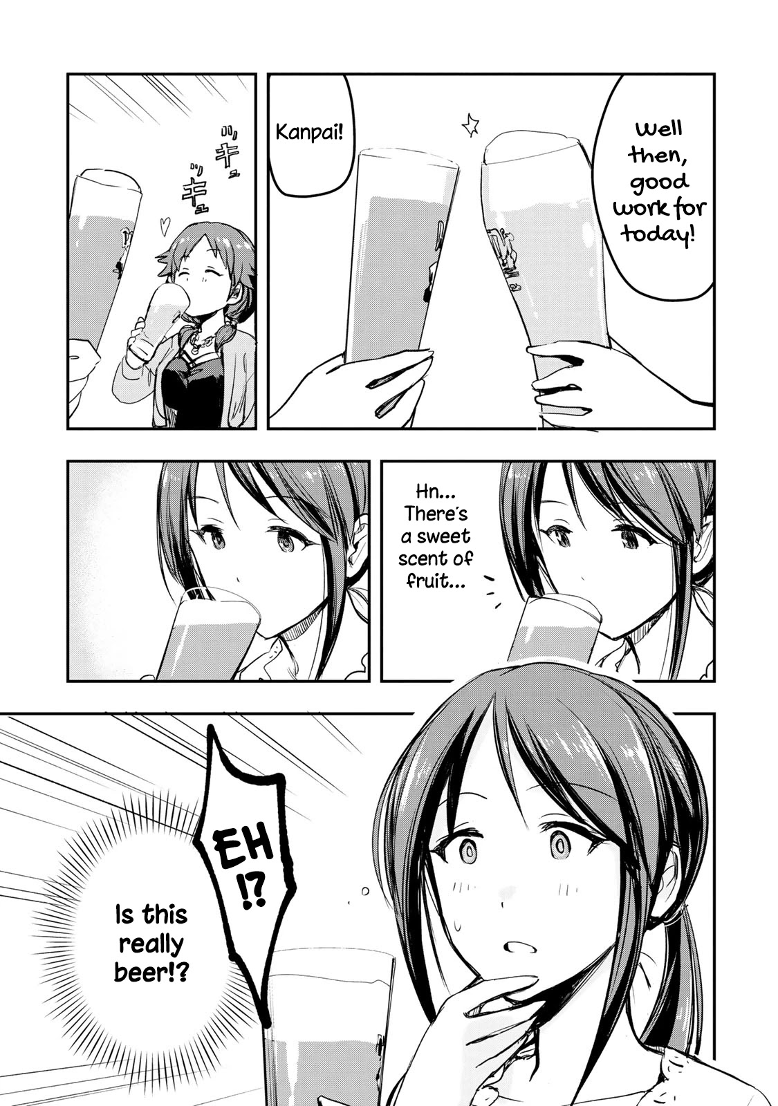 THE iDOLM@STER Cinderella Girls - After20 Chapter 9 page 14 - Chapter 9: Katagiri Sanae, German Meat Platter and Craft Beer