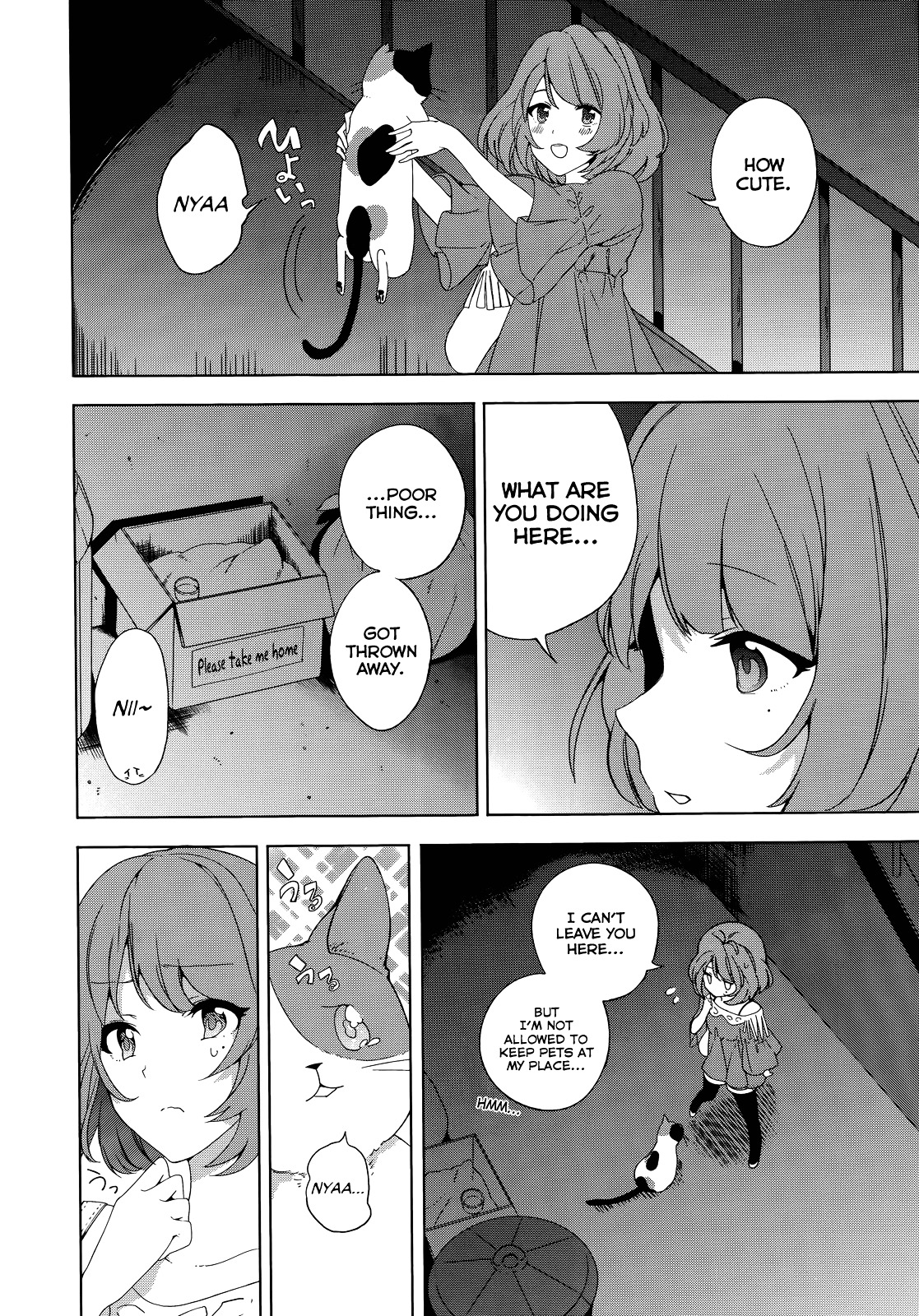 THE iDOLM@STER Cinderella Girls - Comic Anthology cool Chapter 1 page 2 - Chapter 1 : Cat & Idol, by Reiichi