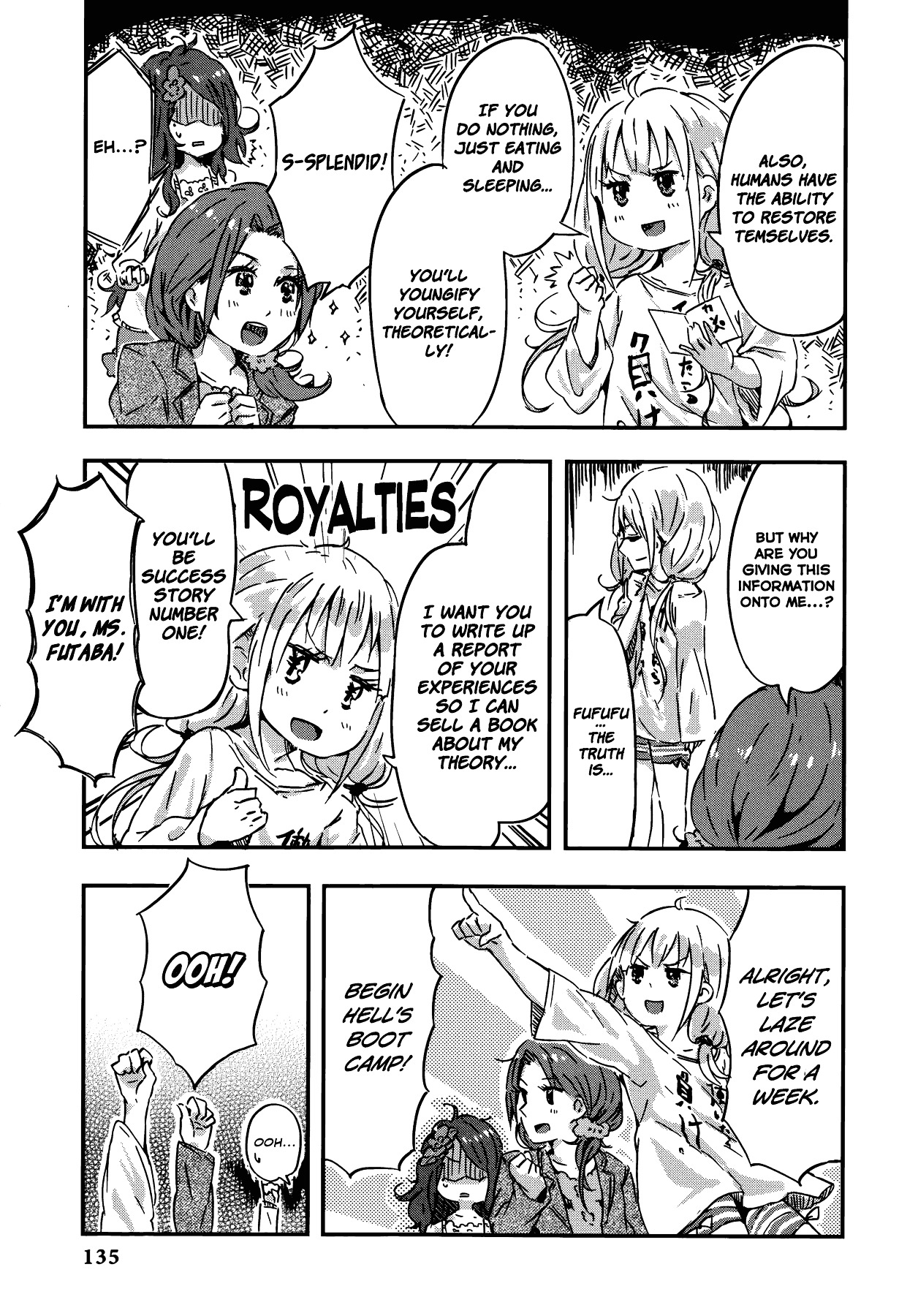 THE iDOLM@STER Cinderella Girls - Comic Anthology cool Chapter 13 page 9 - Chapter 13 : Anti-Ager Kawashima, by HRD