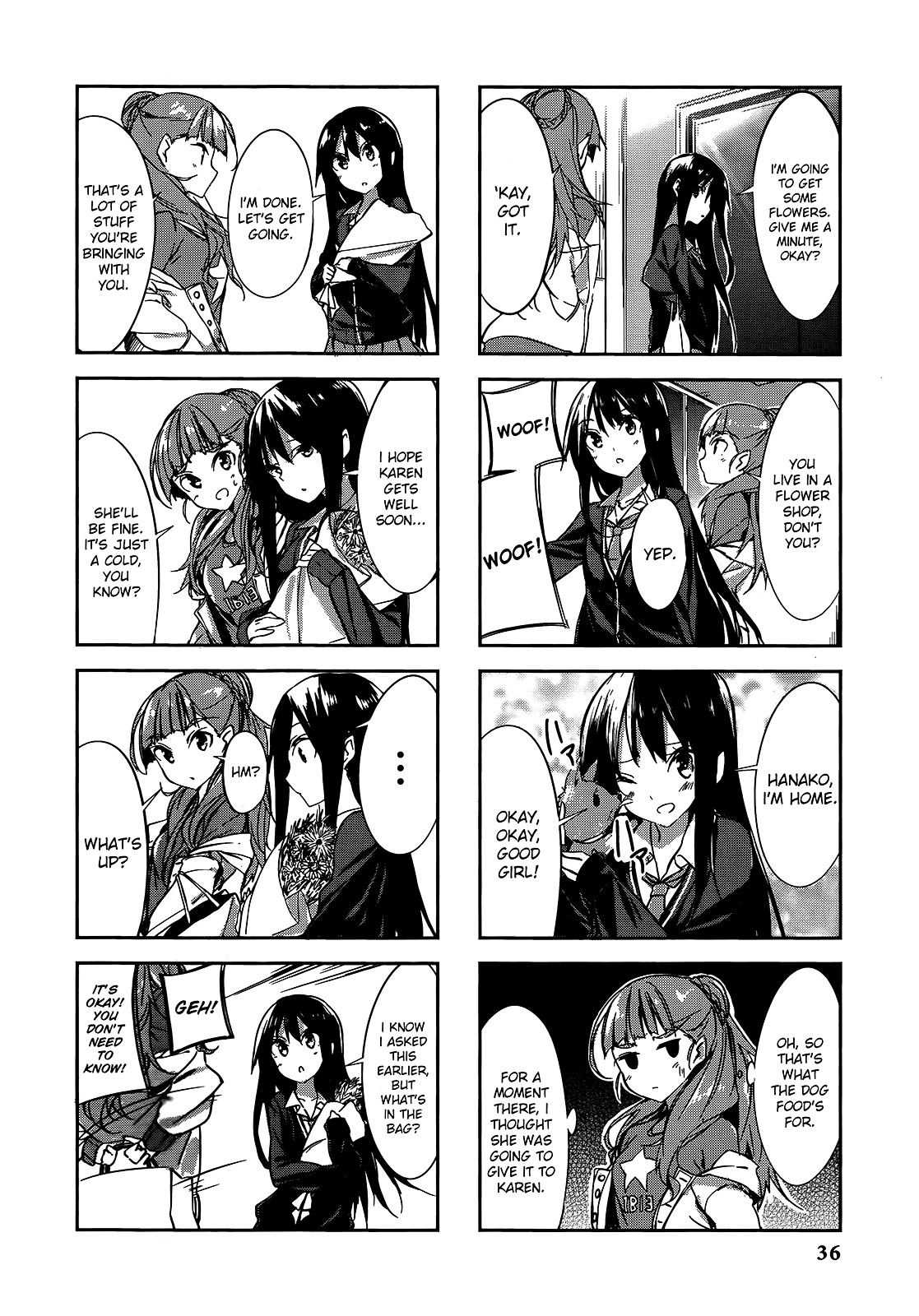 THE iDOLM@STER Cinderella Girls - Comic Anthology cool Chapter 3 page 4 - Chapter 3 : Let's Go Visiting, by Kuwashima Rein