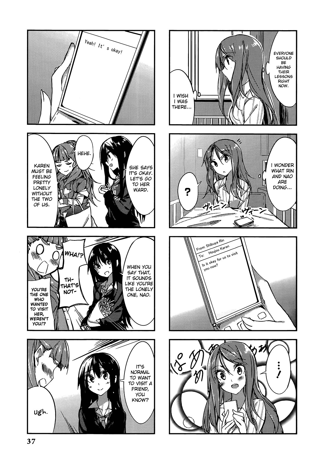 THE iDOLM@STER Cinderella Girls - Comic Anthology cool Chapter 3 page 5 - Chapter 3 : Let's Go Visiting, by Kuwashima Rein