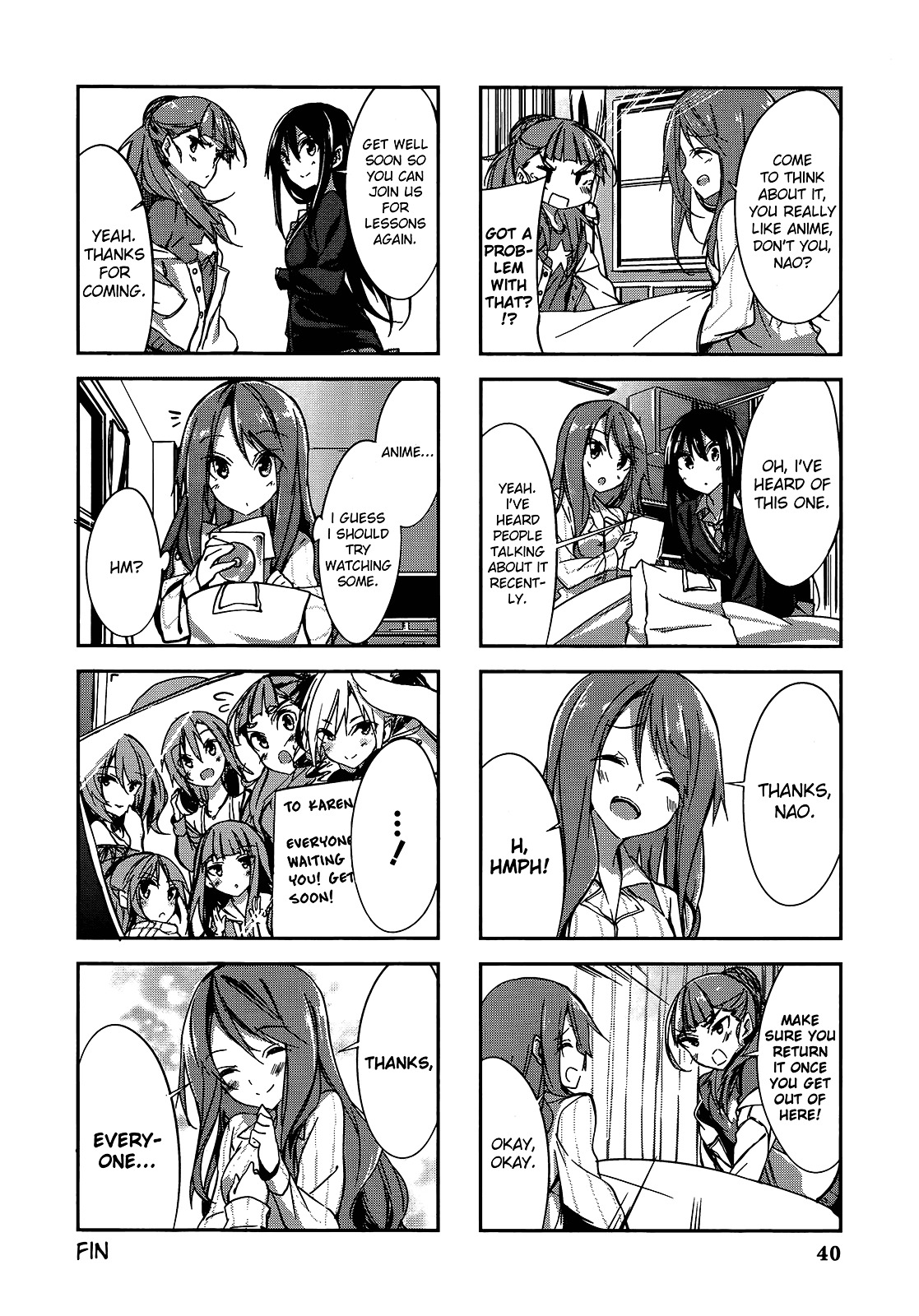THE iDOLM@STER Cinderella Girls - Comic Anthology cool Chapter 3 page 8 - Chapter 3 : Let's Go Visiting, by Kuwashima Rein