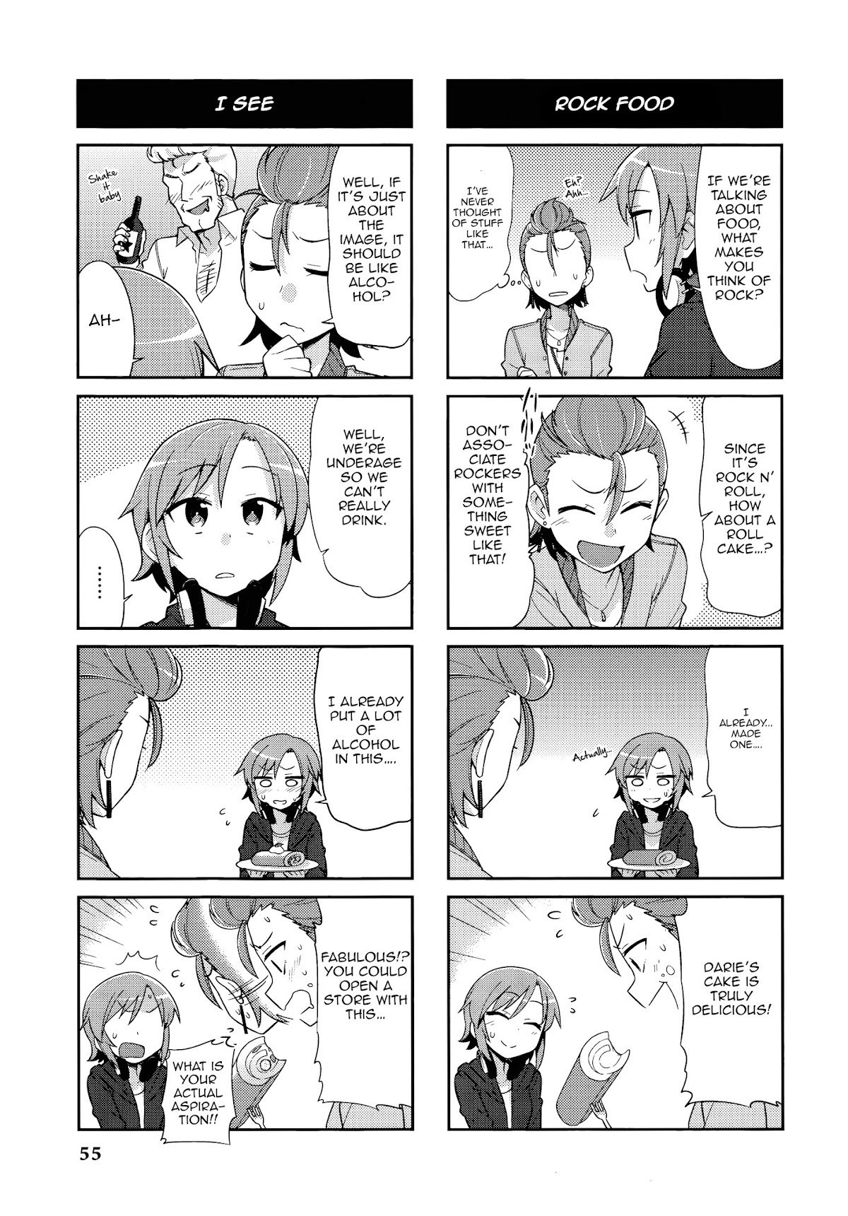 THE iDOLM@STER Cinderella Girls - Comic Anthology cool Chapter 5 page 3 - Chapter 5 : Those Who Rock, by Heebee