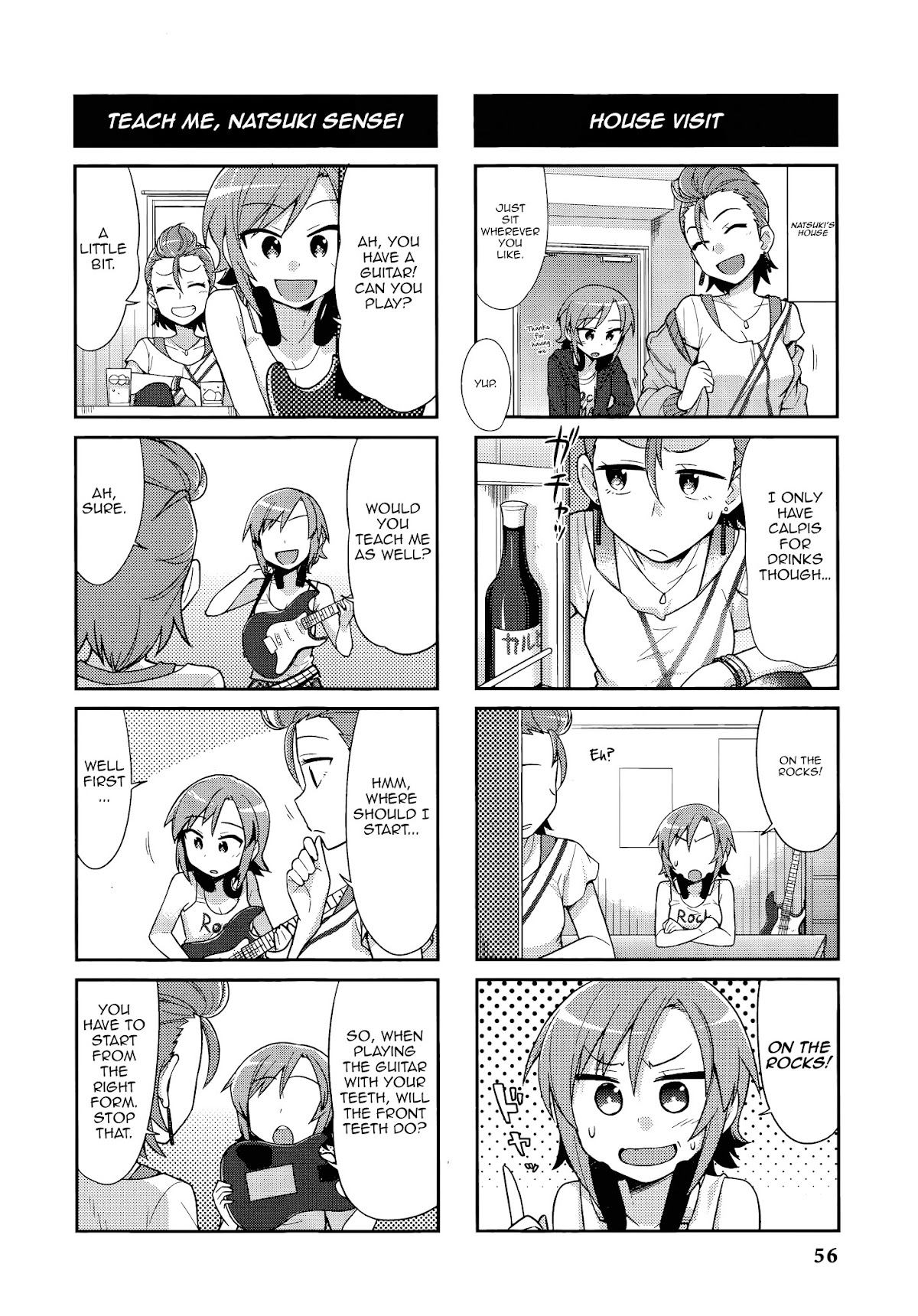 THE iDOLM@STER Cinderella Girls - Comic Anthology cool Chapter 5 page 4 - Chapter 5 : Those Who Rock, by Heebee