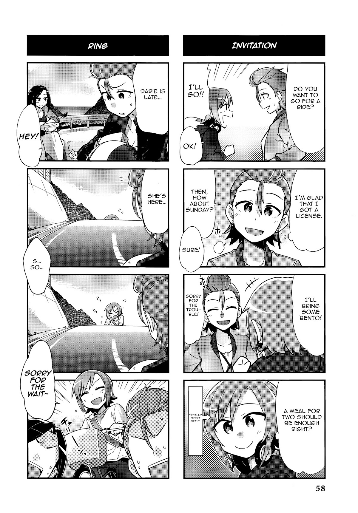 THE iDOLM@STER Cinderella Girls - Comic Anthology cool Chapter 5 page 6 - Chapter 5 : Those Who Rock, by Heebee