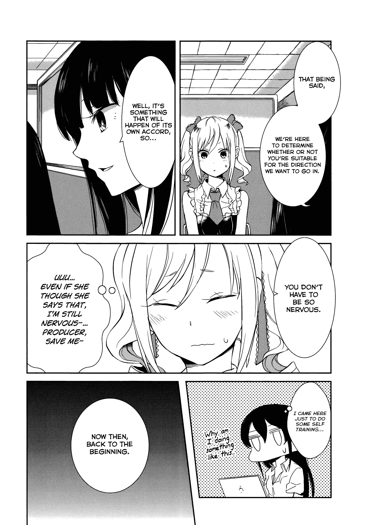 THE iDOLM@STER Cinderella Girls - Comic Anthology cool Chapter 6 page 3 - Chapter 6 : Interview with a Fallen Angel!, by Ichihi