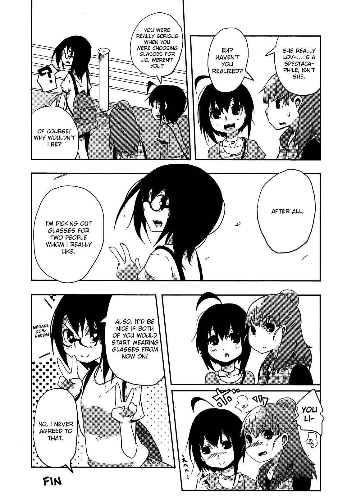 THE iDOLM@STER Cinderella Girls - Comic Anthology cool Chapter 7 page 8 - Chapter 7 : I Can't See Straight Because of These Glasses, by Yadoya Tsudzuku