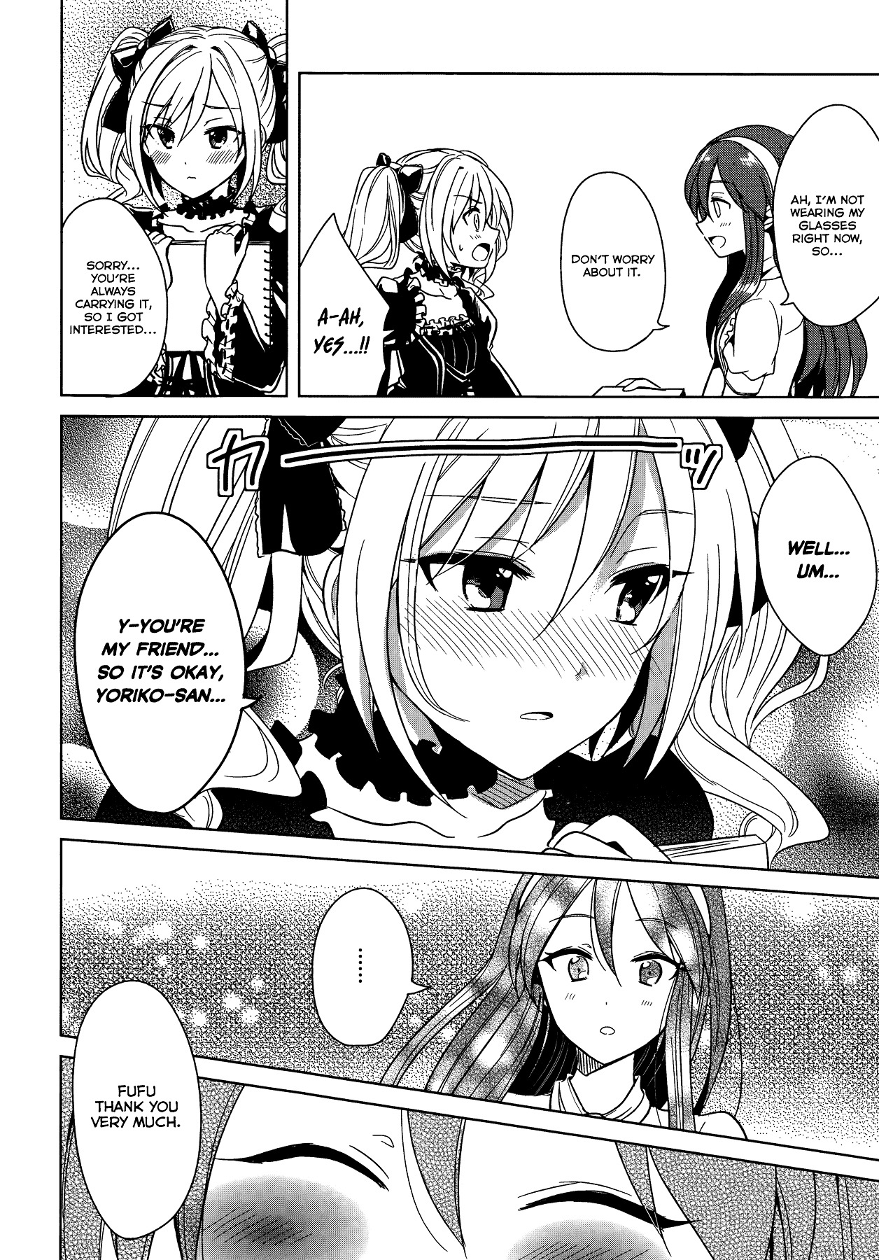 THE iDOLM@STER Cinderella Girls - Comic Anthology cool Chapter 9 page 10 - Chapter 9 : Glasses Are Poker Face, by Okamoto