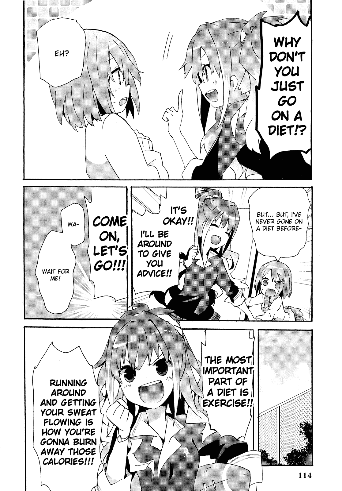 THE iDOLM@STER Cinderella Girls - Comic Anthology cute Chapter 11.2 page 4 - Chapter 11 v2 : Diet Girls, by Sarano Anri