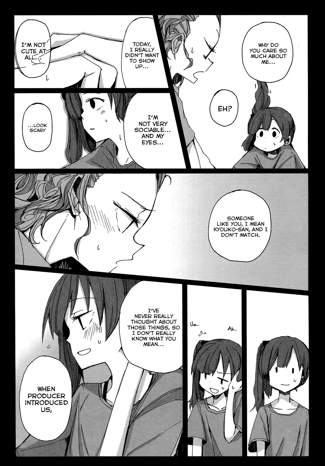 THE iDOLM@STER Cinderella Girls - Comic Anthology cute Chapter 15.2 page 9 - Chapter 15 v2 : Coordinated Duo, by Sukima