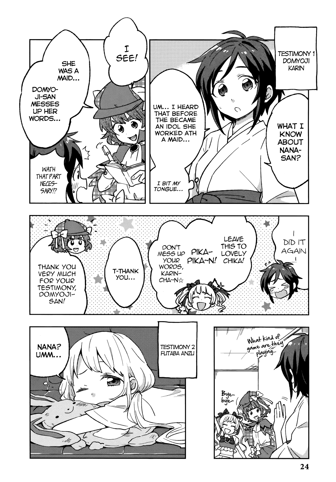 THE iDOLM@STER Cinderella Girls - Comic Anthology cute Chapter 2.2 page 4 - Chapter 2 v2 : The Secret of Planet Usamin, by Hanatsuka