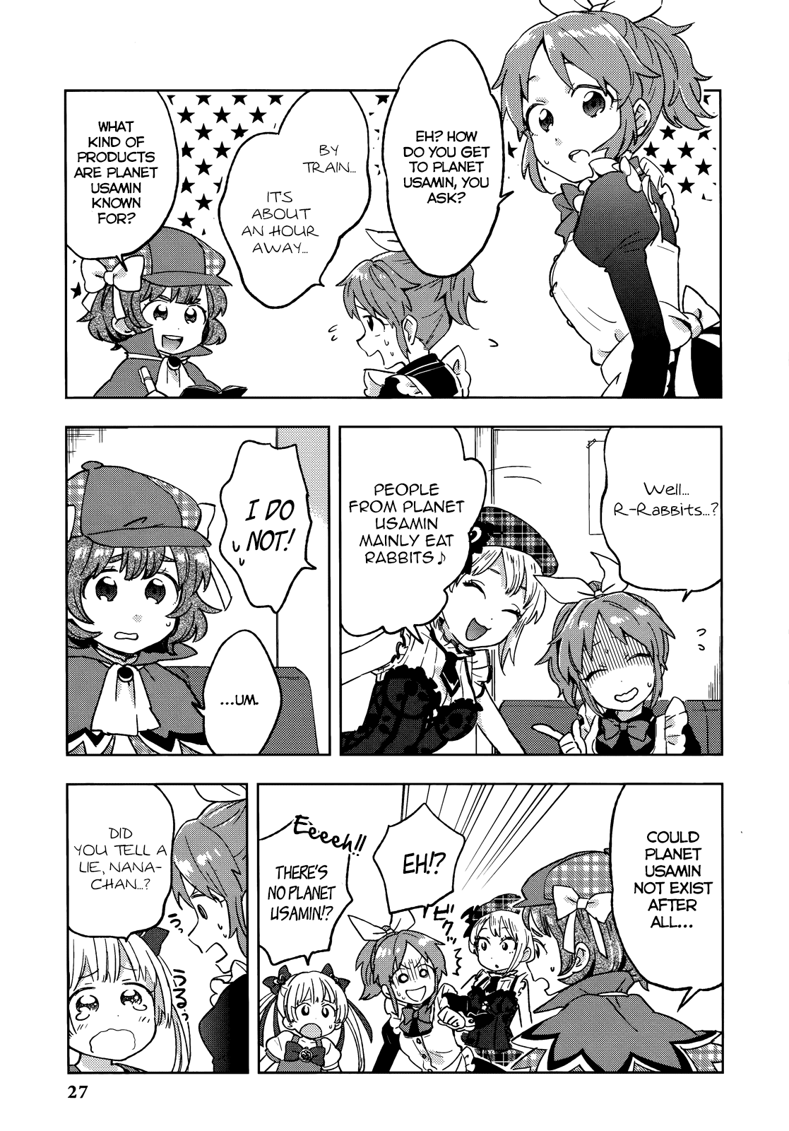 THE iDOLM@STER Cinderella Girls - Comic Anthology cute Chapter 2.2 page 7 - Chapter 2 v2 : The Secret of Planet Usamin, by Hanatsuka