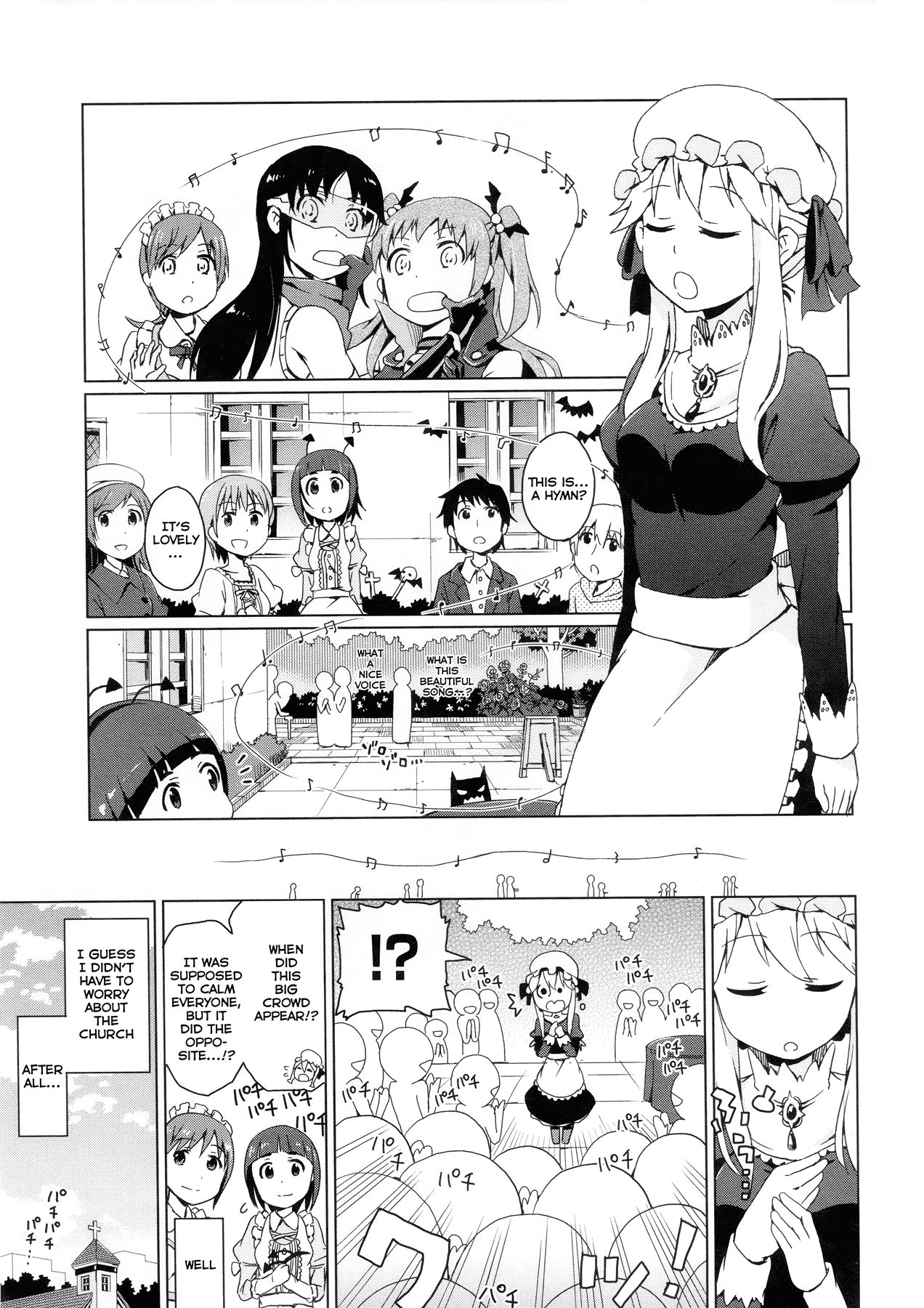 THE iDOLM@STER Cinderella Girls - Comic Anthology cute Chapter 3.2 page 11 - Chapter 3 v2 : Church Rebuilding Maid, by Kongaripasuta