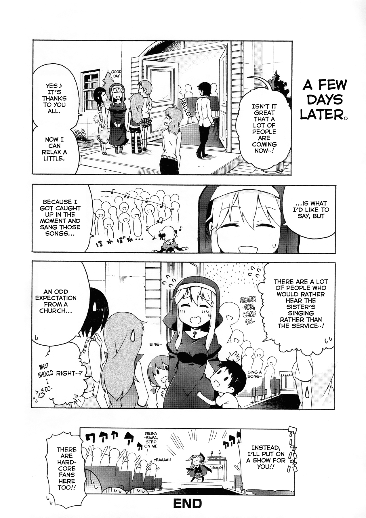 THE iDOLM@STER Cinderella Girls - Comic Anthology cute Chapter 3.2 page 12 - Chapter 3 v2 : Church Rebuilding Maid, by Kongaripasuta