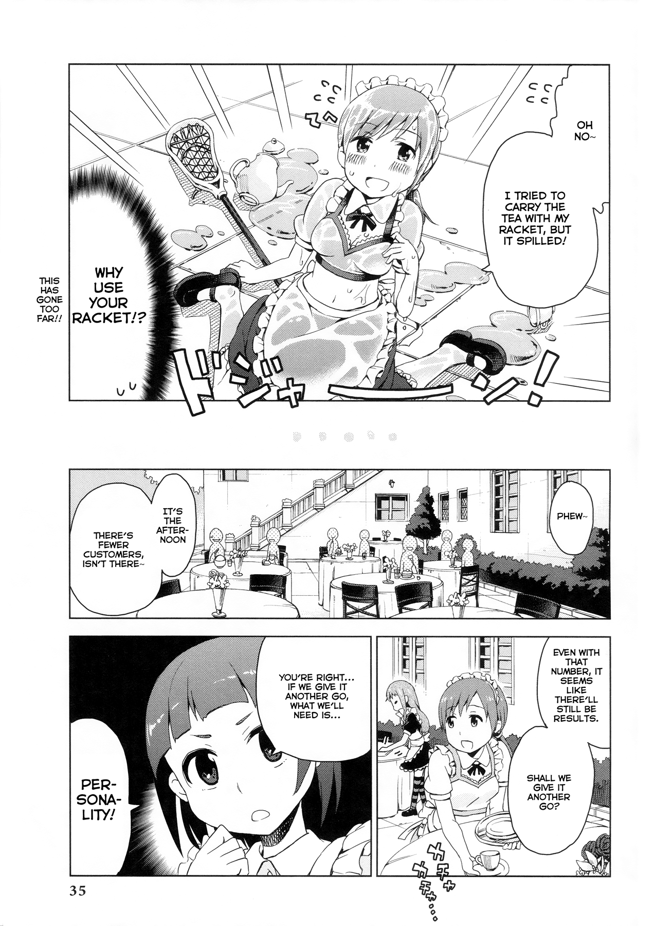 THE iDOLM@STER Cinderella Girls - Comic Anthology cute Chapter 3.2 page 7 - Chapter 3 v2 : Church Rebuilding Maid, by Kongaripasuta