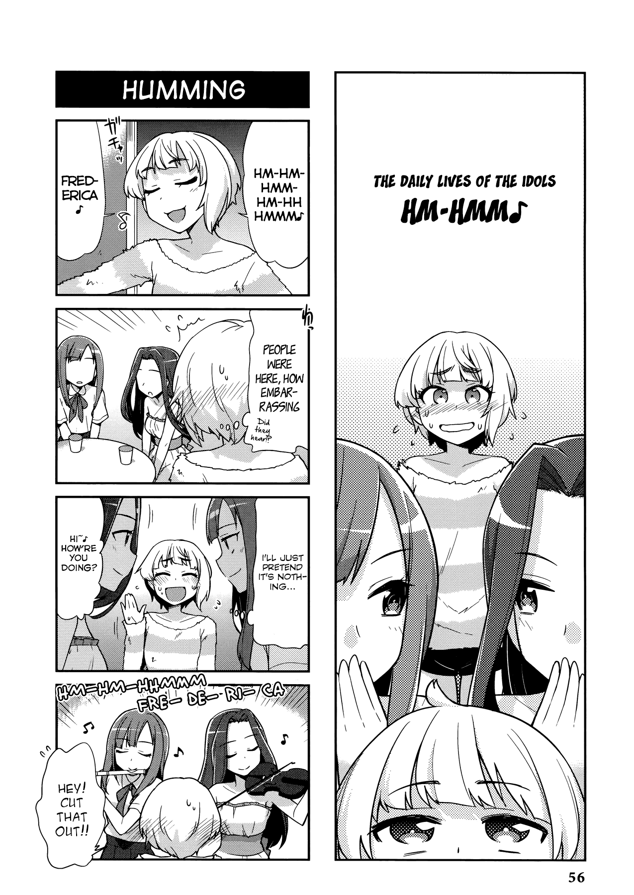 THE iDOLM@STER Cinderella Girls - Comic Anthology cute Chapter 5.2 page 4 - Chapter 5 v2 : The Daily Lives of the Idols, by (?)