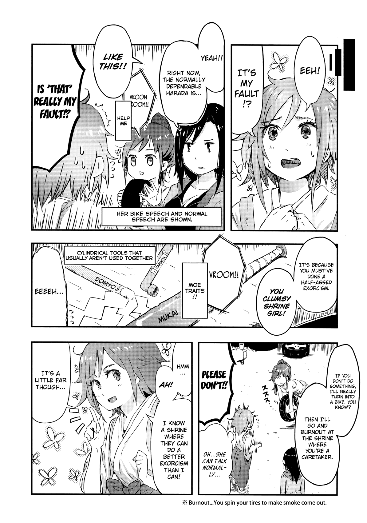 THE iDOLM@STER Cinderella Girls - Comic Anthology cute Chapter 6.2 page 4 - Chapter 6 v2 : Full-Throttle★Harada, by HRD