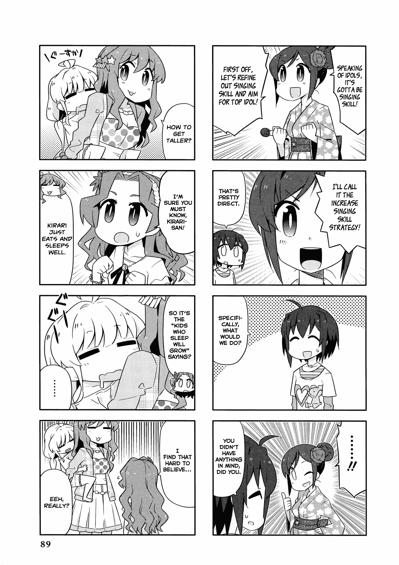 THE iDOLM@STER Cinderella Girls - Comic Anthology cute Chapter 8.2 page 7 - Chapter 8 v2 : For Now, I Wanna Go Home And Sleep, By Mizumi