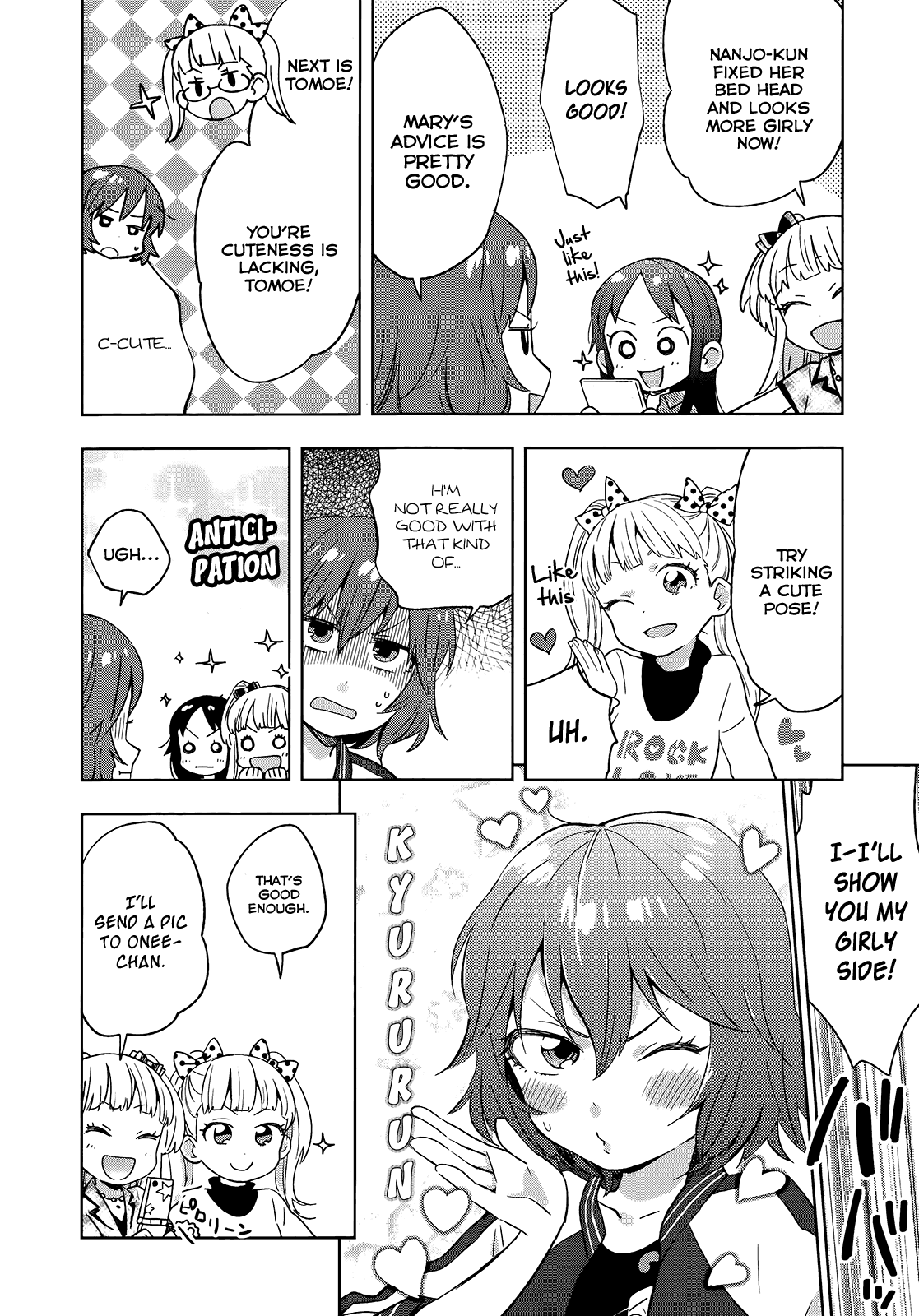 THE iDOLM@STER Cinderella Girls - Comic Anthology passion Chapter 1.2 page 10 - Chapter 1 v2 : Girl Power Up Plan!, by HANATSUKA Shiori