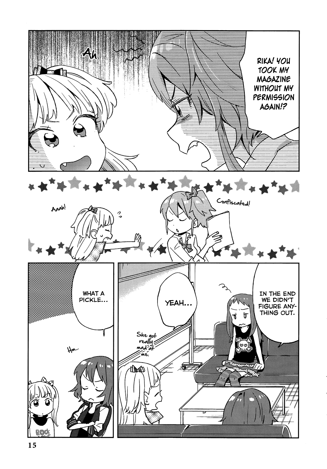THE iDOLM@STER Cinderella Girls - Comic Anthology passion Chapter 1.2 page 7 - Chapter 1 v2 : Girl Power Up Plan!, by HANATSUKA Shiori