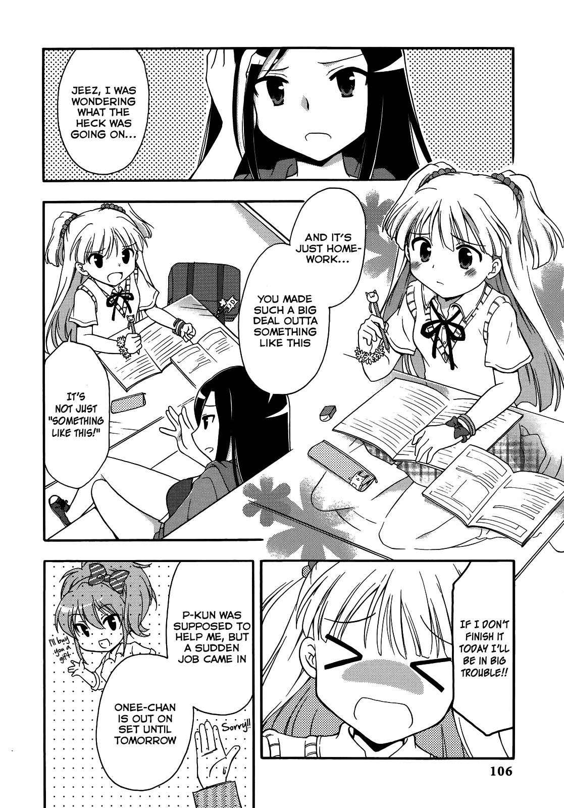 THE iDOLM@STER Cinderella Girls - Comic Anthology passion Chapter 10.2 page 2 - Chapter 10 v2 : Gal and Boss Lady, by Takano Ui