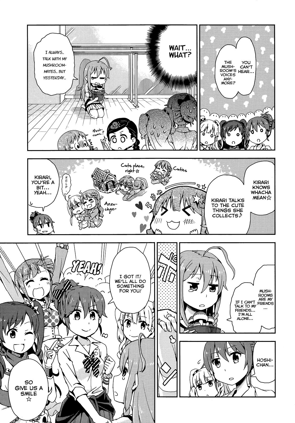 THE iDOLM@STER Cinderella Girls - Comic Anthology passion Chapter 6.2 page 3 - Chapter 6 v2 : Mushroom's Agony, by KONGARI Pasta