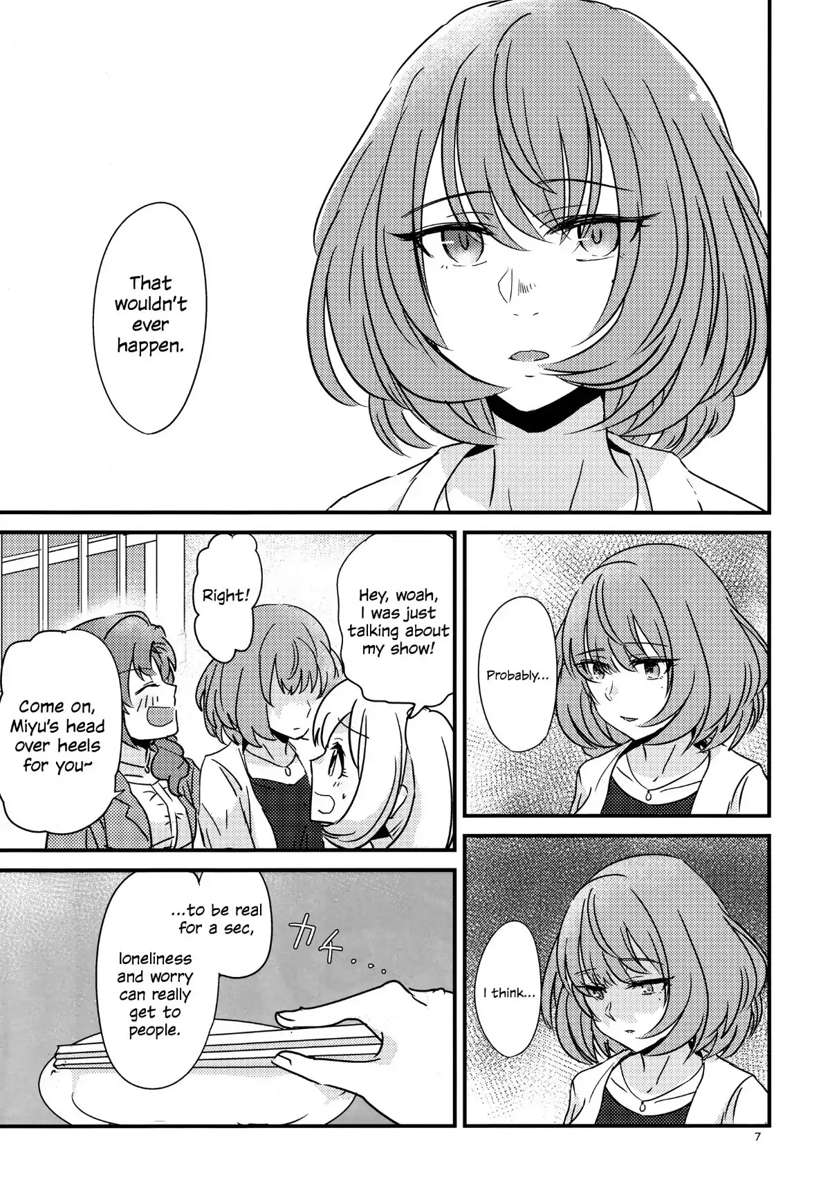 The iDOLM@STER: Cinderella Girls dj: Our Next Step Chapter 0 page 6 - Chapter 0: Oneshot