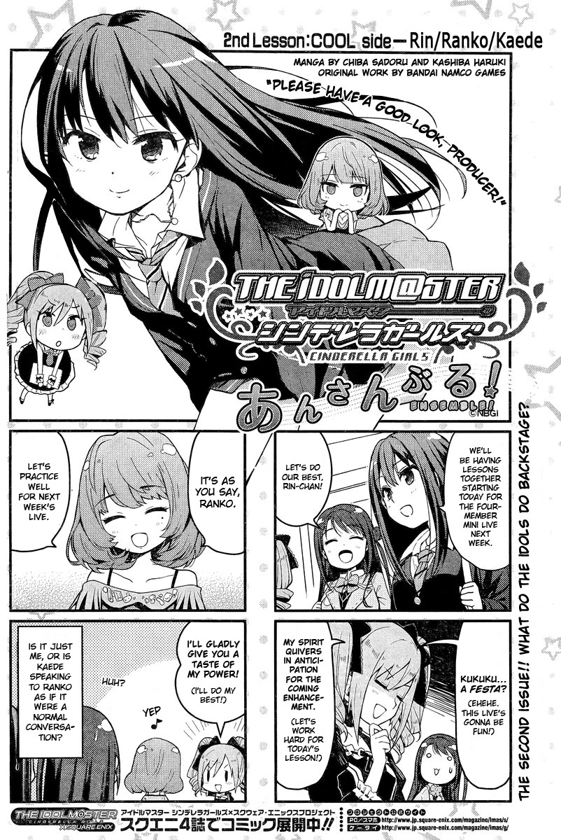 The Idolm@ster: Cinderella Girls - Ensemble! Chapter 2 page 1 - Chapter 2