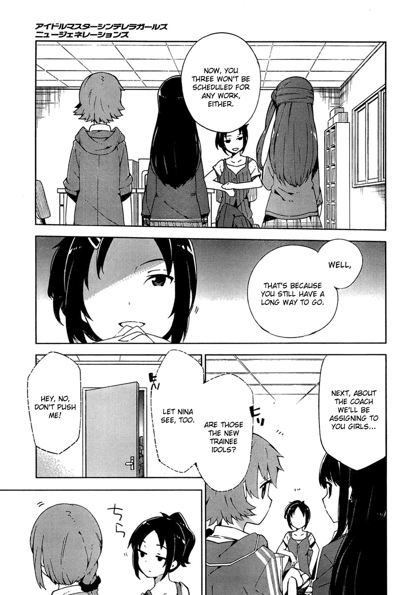 The Idolm@ster: Cinderella Girls - New Generations Chapter 2.2 page 5 - Chapter 2 v2 : 2nd Lesson