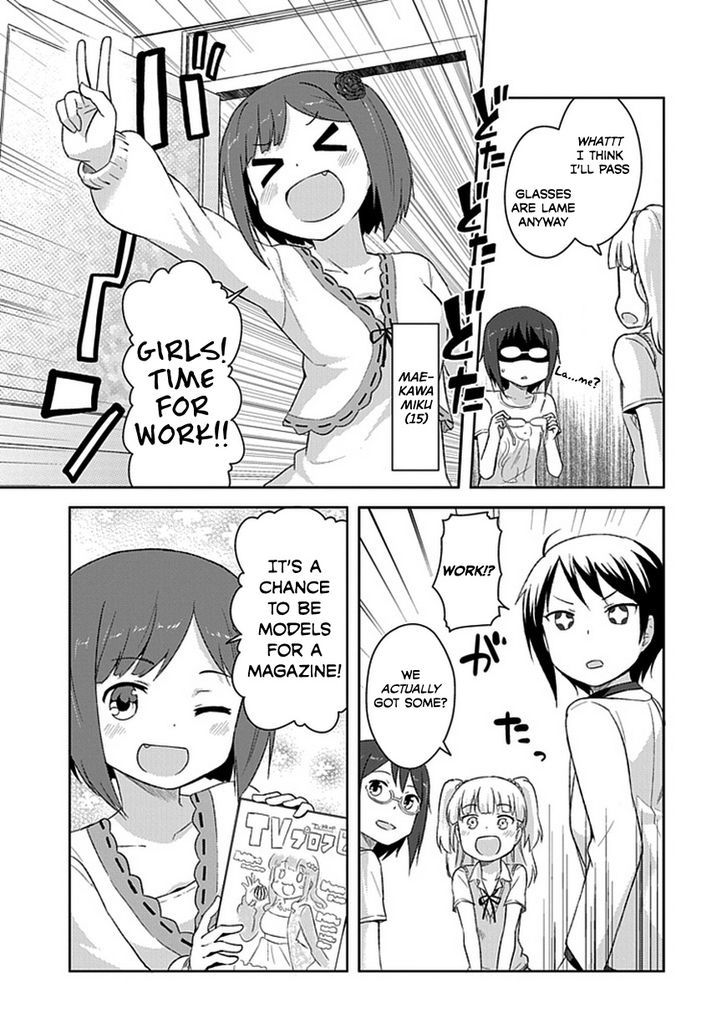 THE iDOLM@STER Cinderella Girls Shuffle!! - Cinderella Egg Chapter 1 page 3 - Chapter 1 : Modeling is Tough Work
