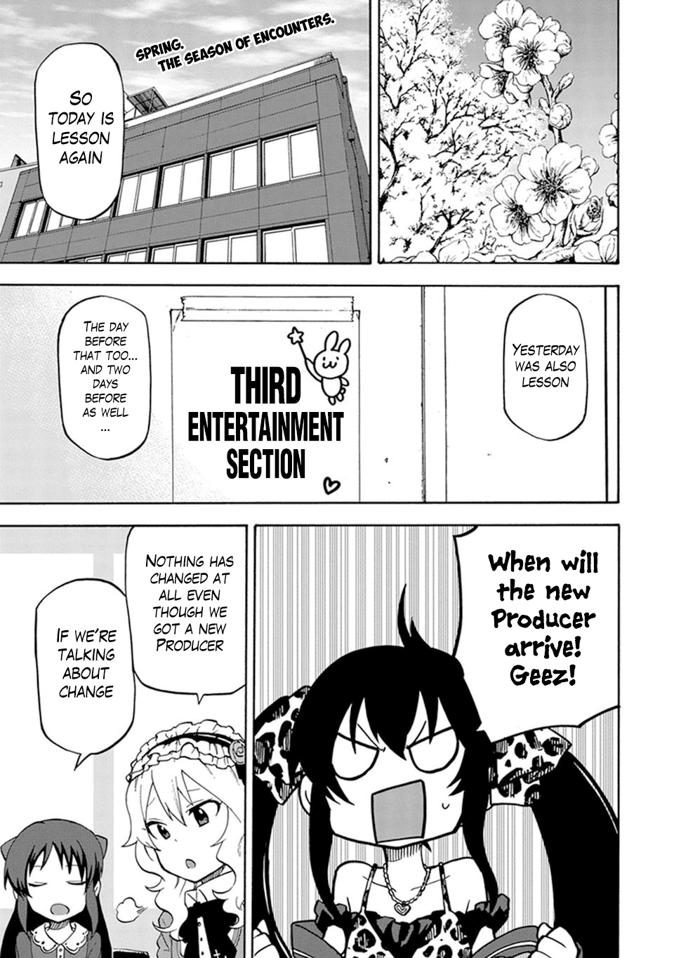 THE iDOLM@STER Cinderella Girls - U149 Chapter 1 page 1 - Chapter 1: Third Entertainment Section